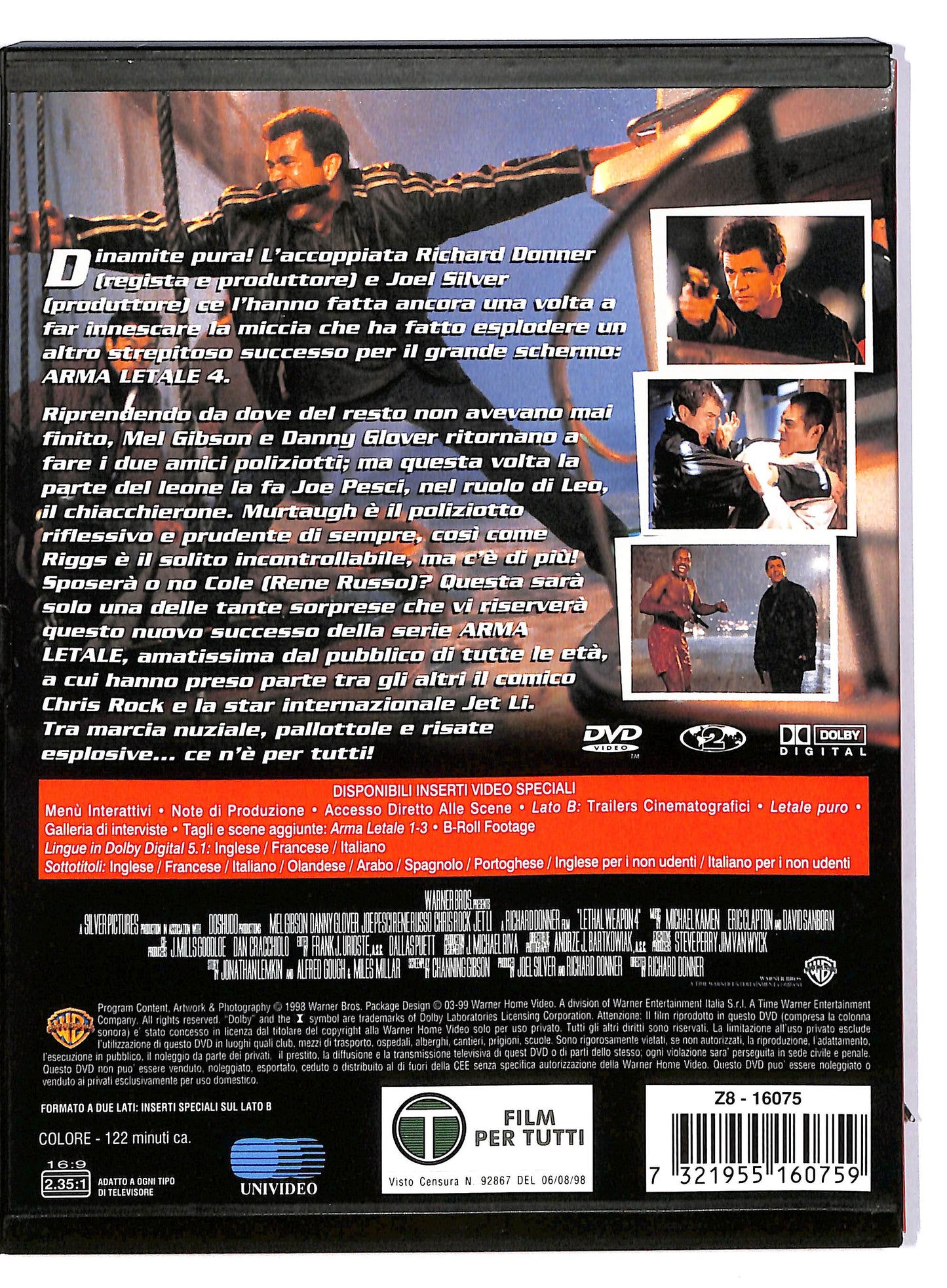 EBOND Arma letale 4 - SNAPPER DVD D803060
