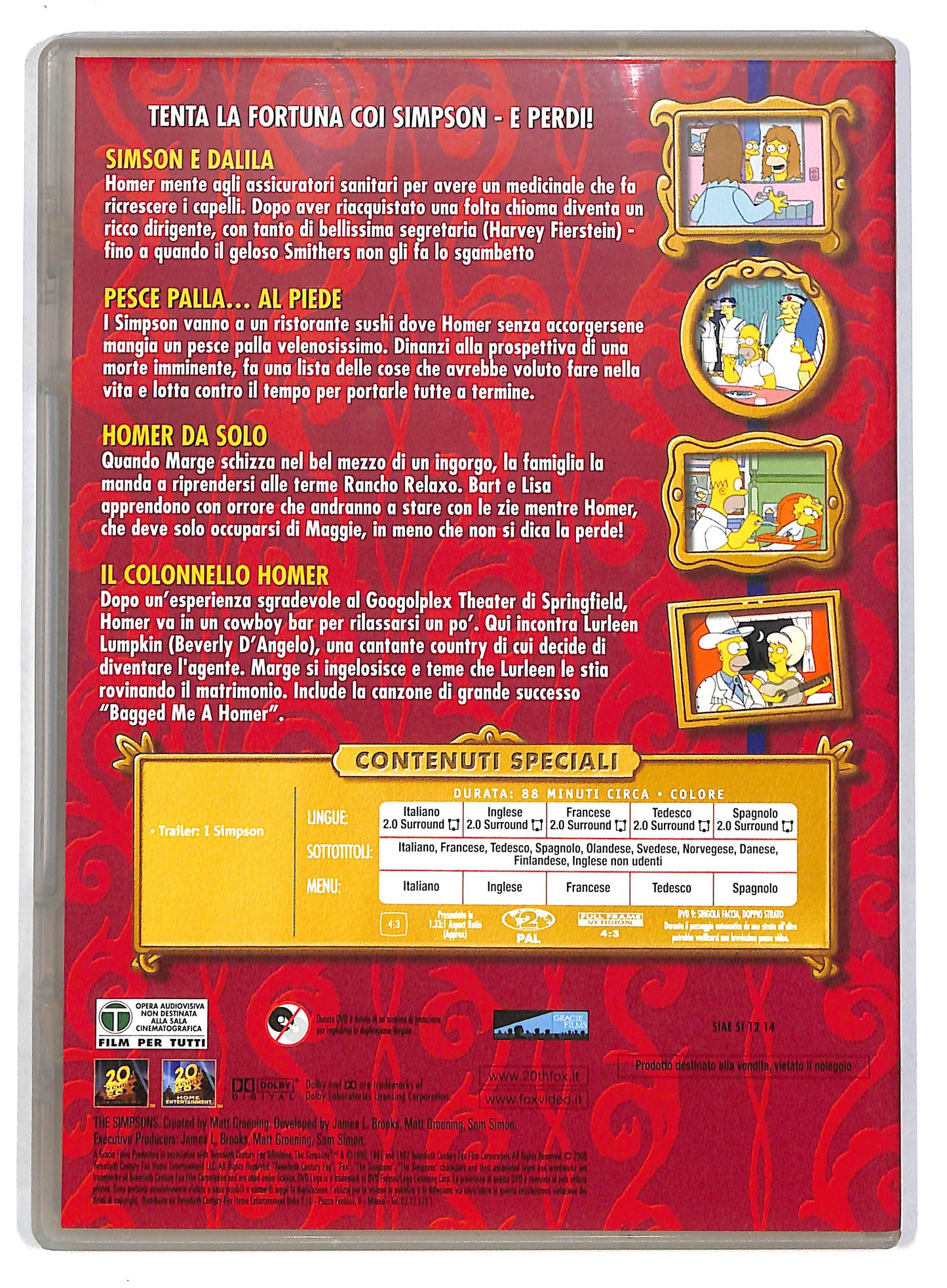 EBOND I Simpson - L'ultima tentazione di Homer - EDITORIALE DVD D803157