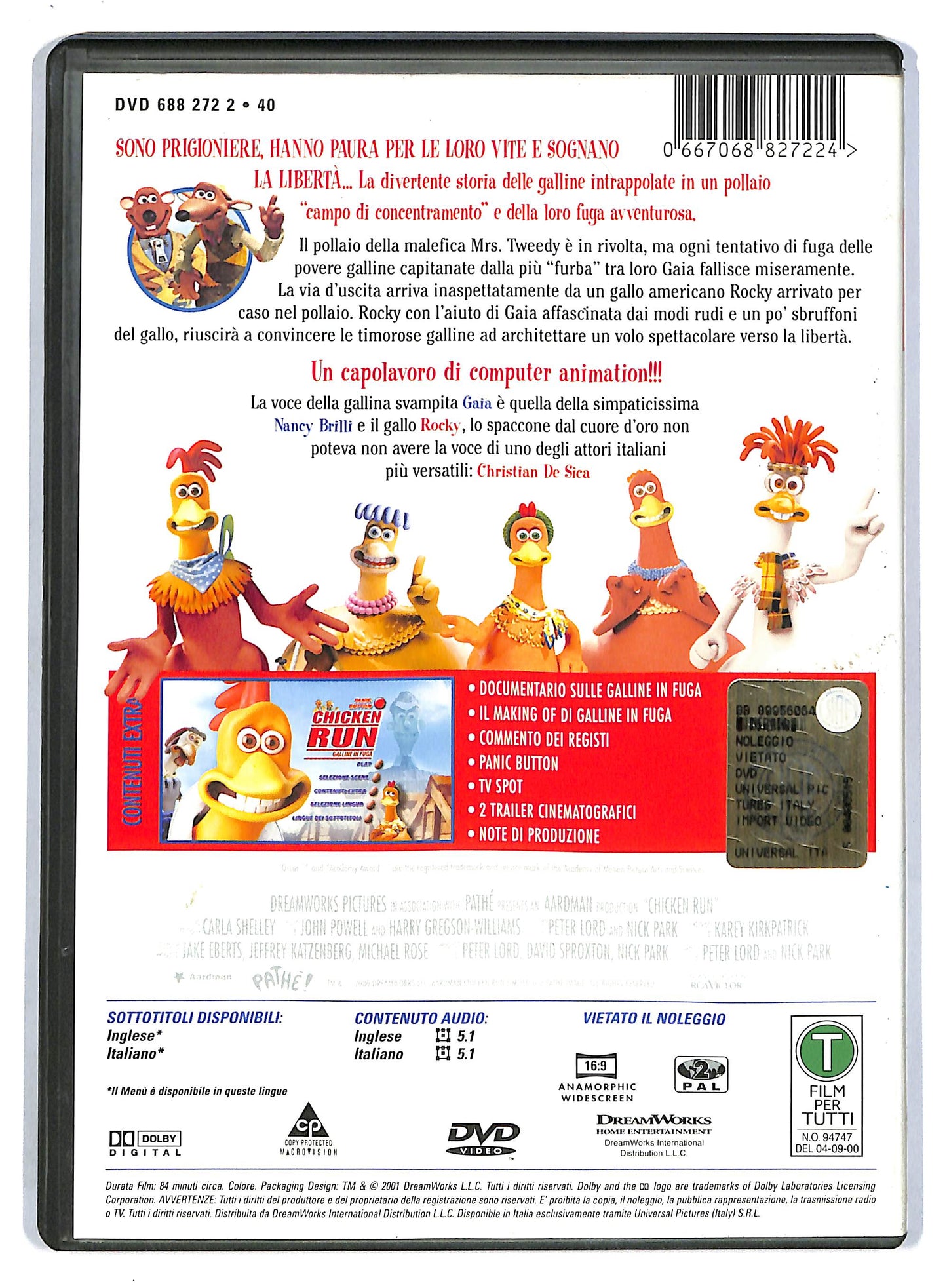 EBOND Galline in fuga DVD D803211