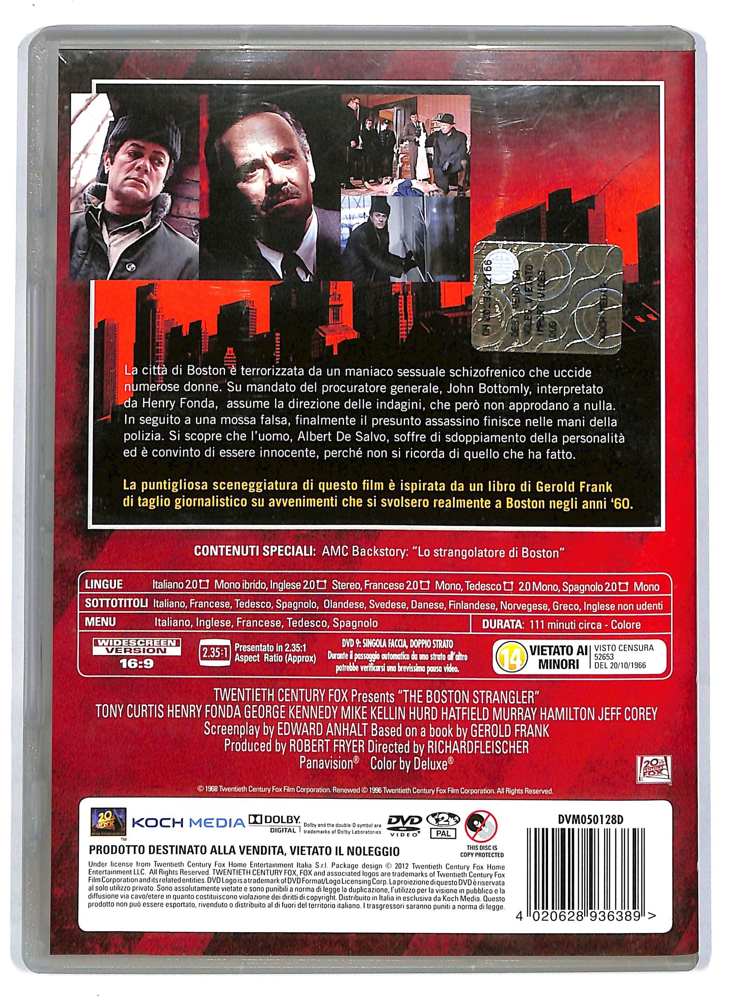 EBOND Lo strangolatore di Boston DVD D803217