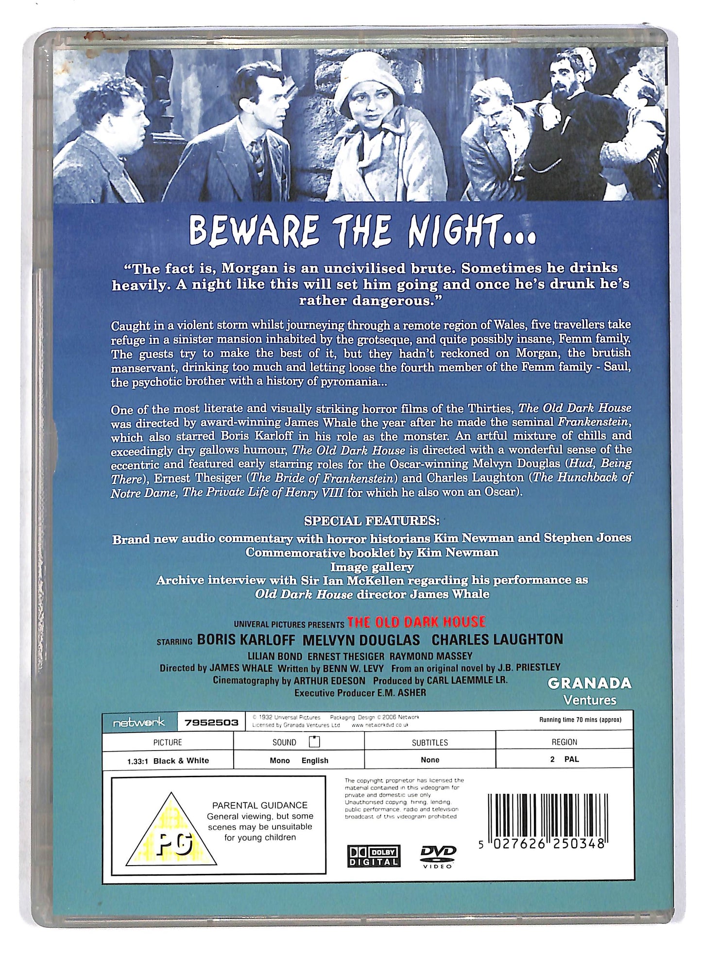 EBOND The Old Dark House DVD D803259