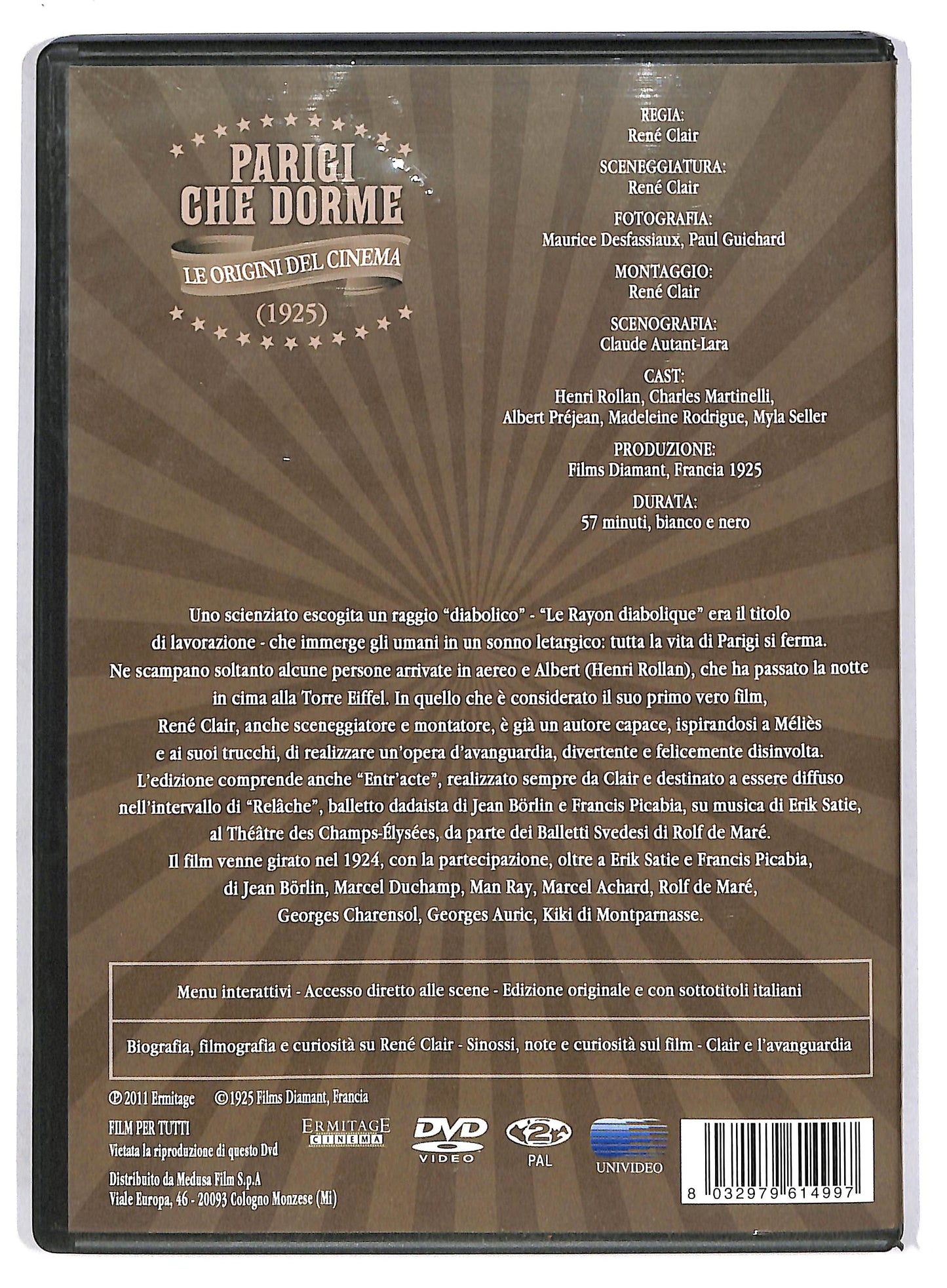 EBOND Parigi che dorme DVD D803262