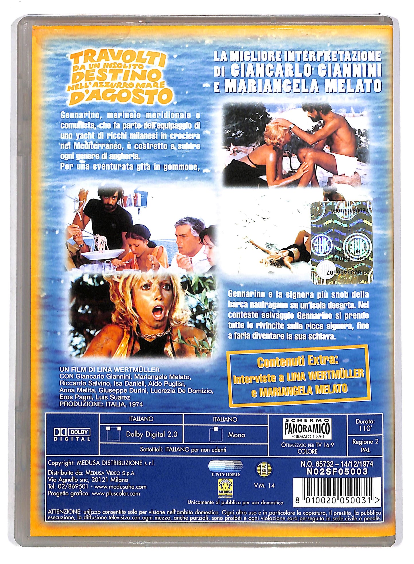EBOND Travolti da un insolito destino nell'azzurro mare d'agosto DVD D803301