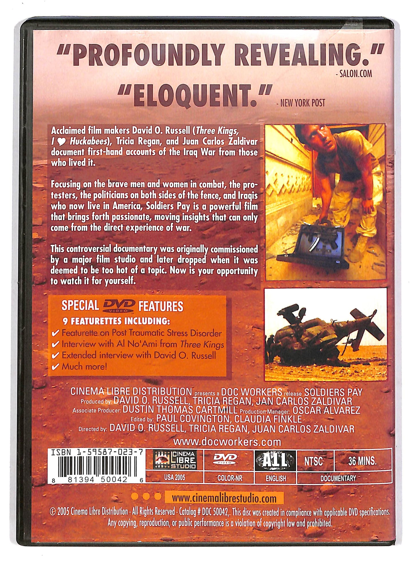 EBOND Soldiers Pay Uk Edition DVD D803346