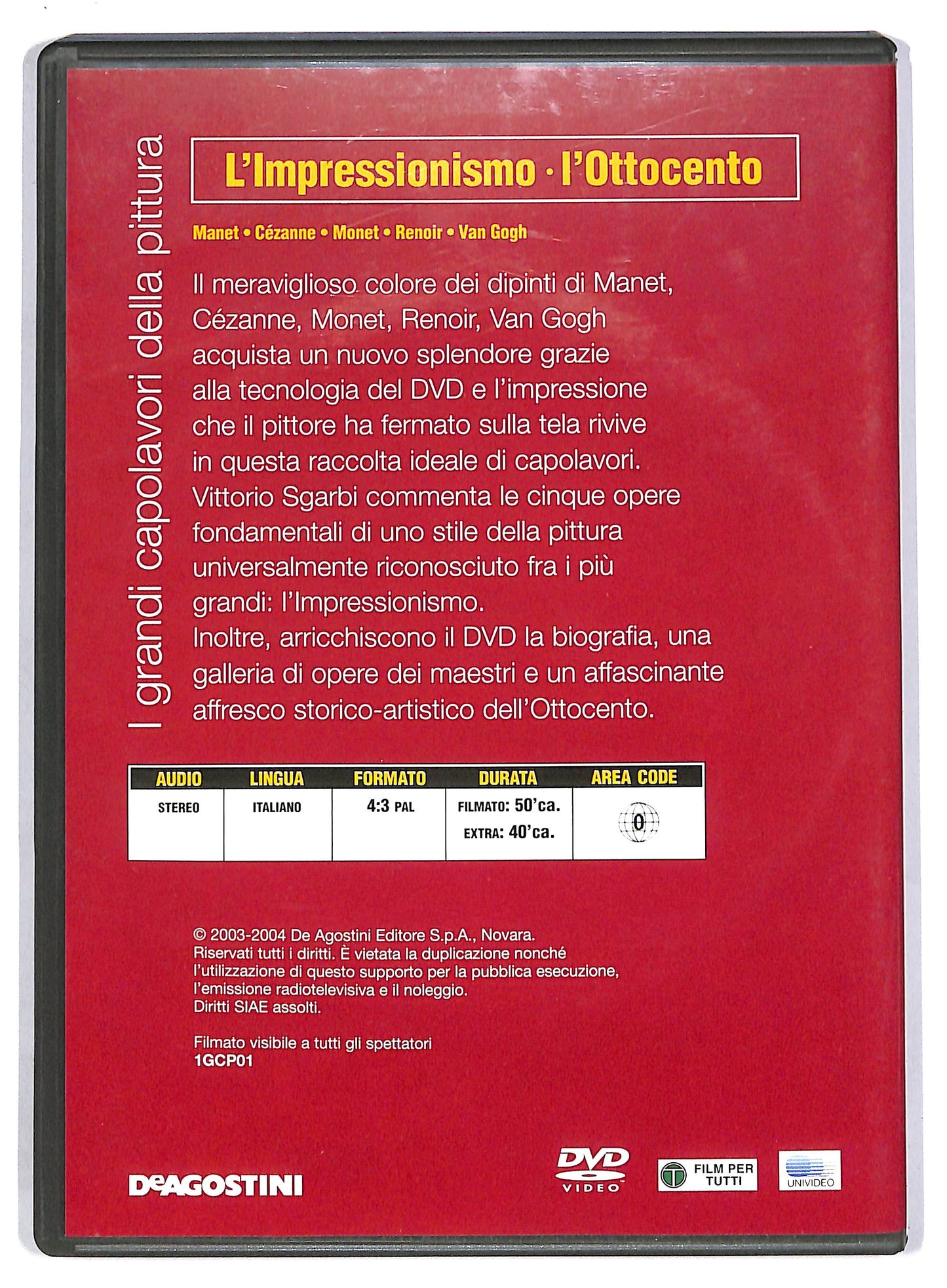 EBOND Capolavori della pittura - L'impressionismo - L'Ottocento DVD D803403