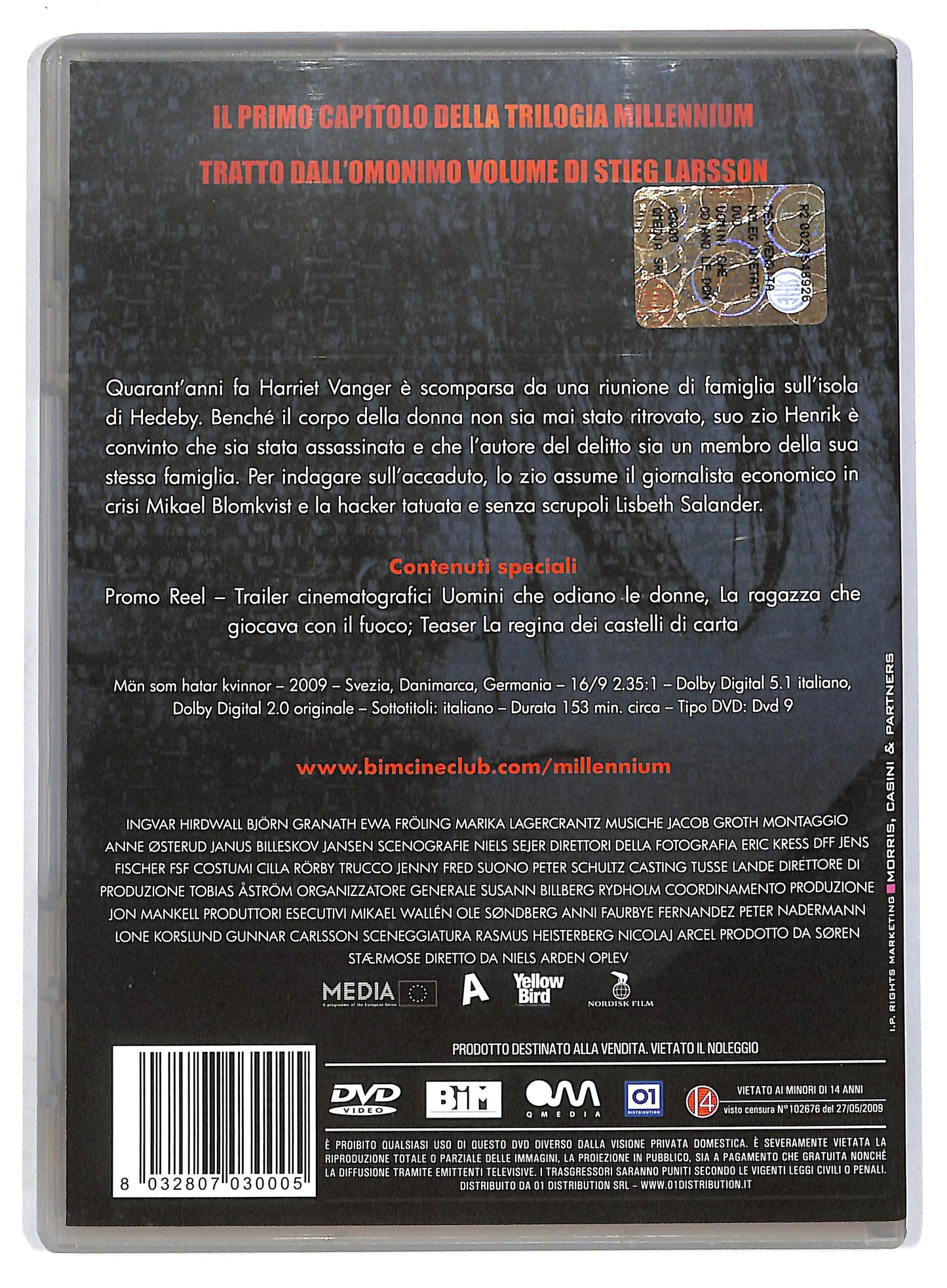 EBOND Uomini che odiano le donne DVD D803452