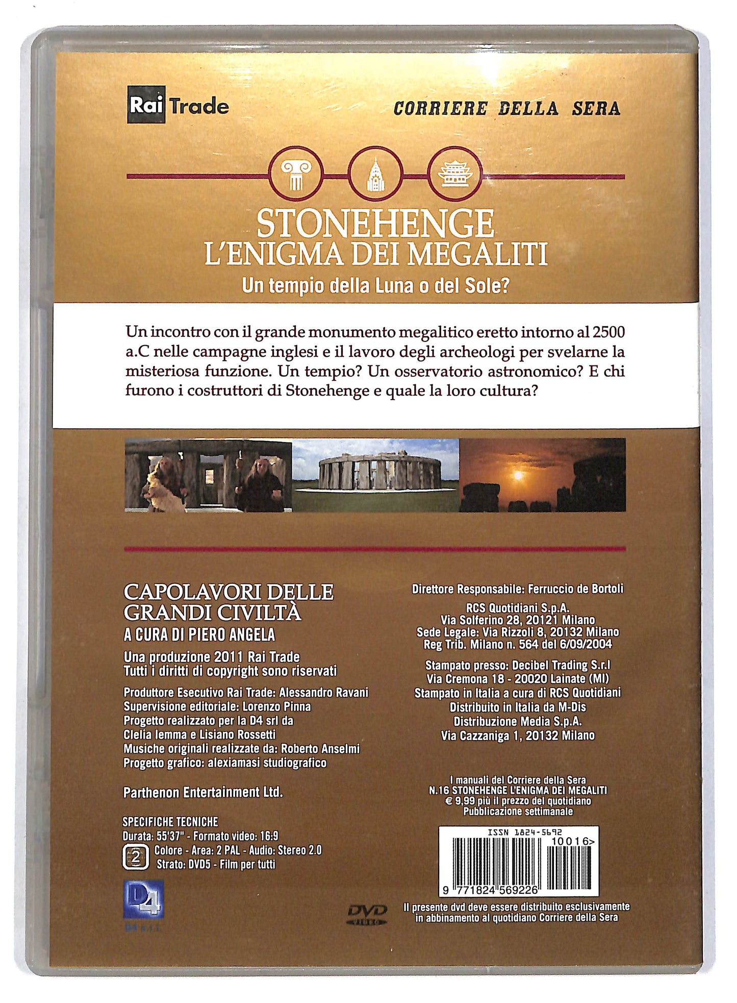 EBOND Stonehenge - L'enigma dei megaliti vol.16 EDITORIALE DVD D803503