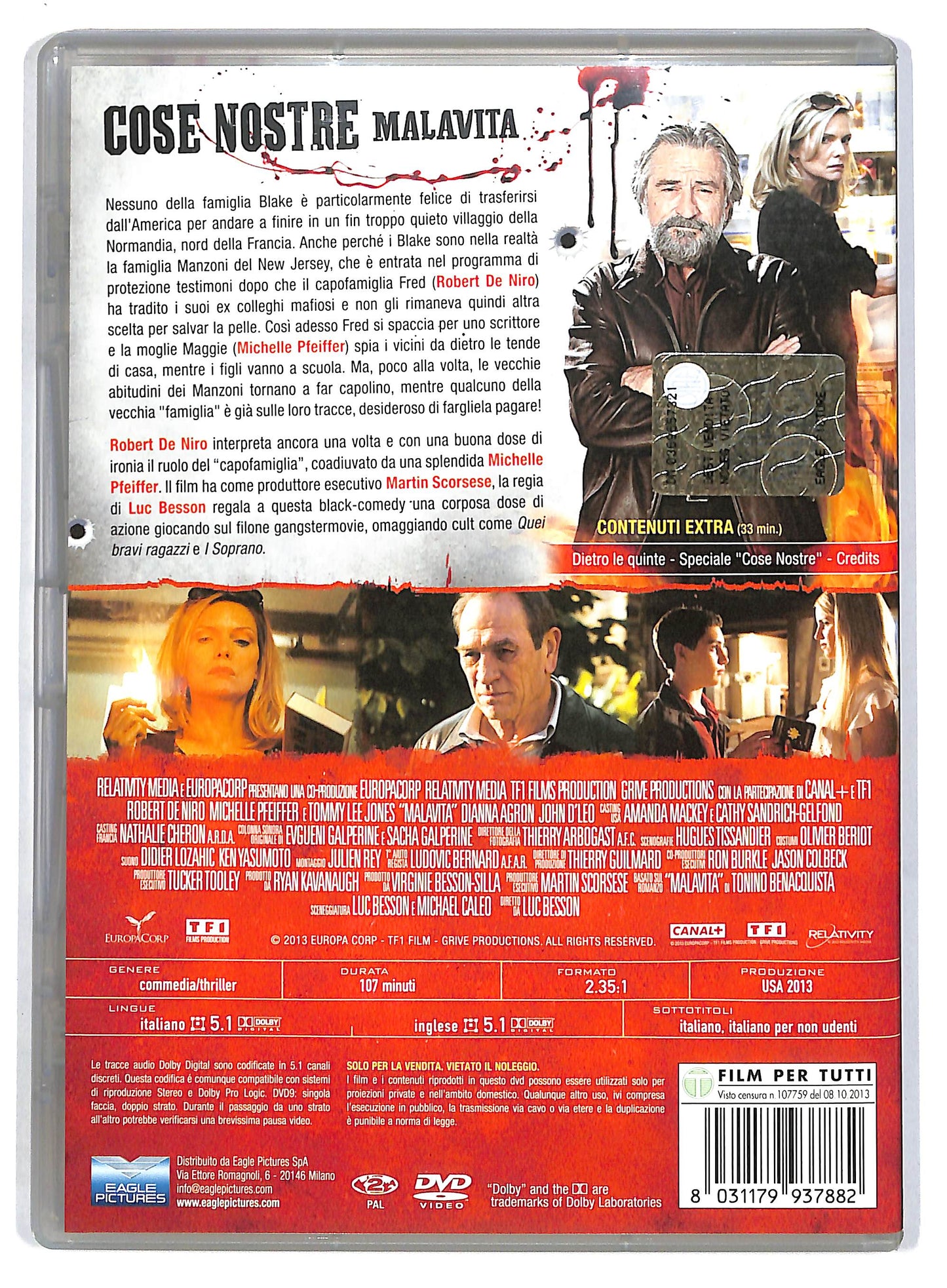 EBOND Cose nostre - Malavita DVD D803523