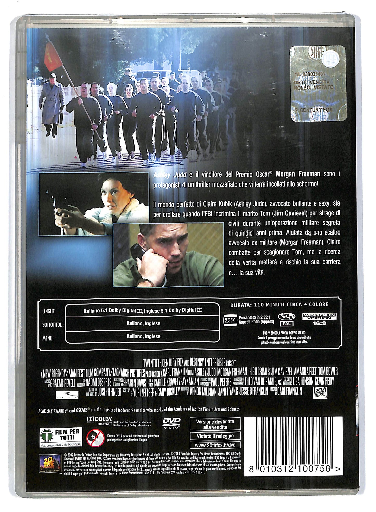 EBOND High Crimes - Crimini di stato DVD D803564