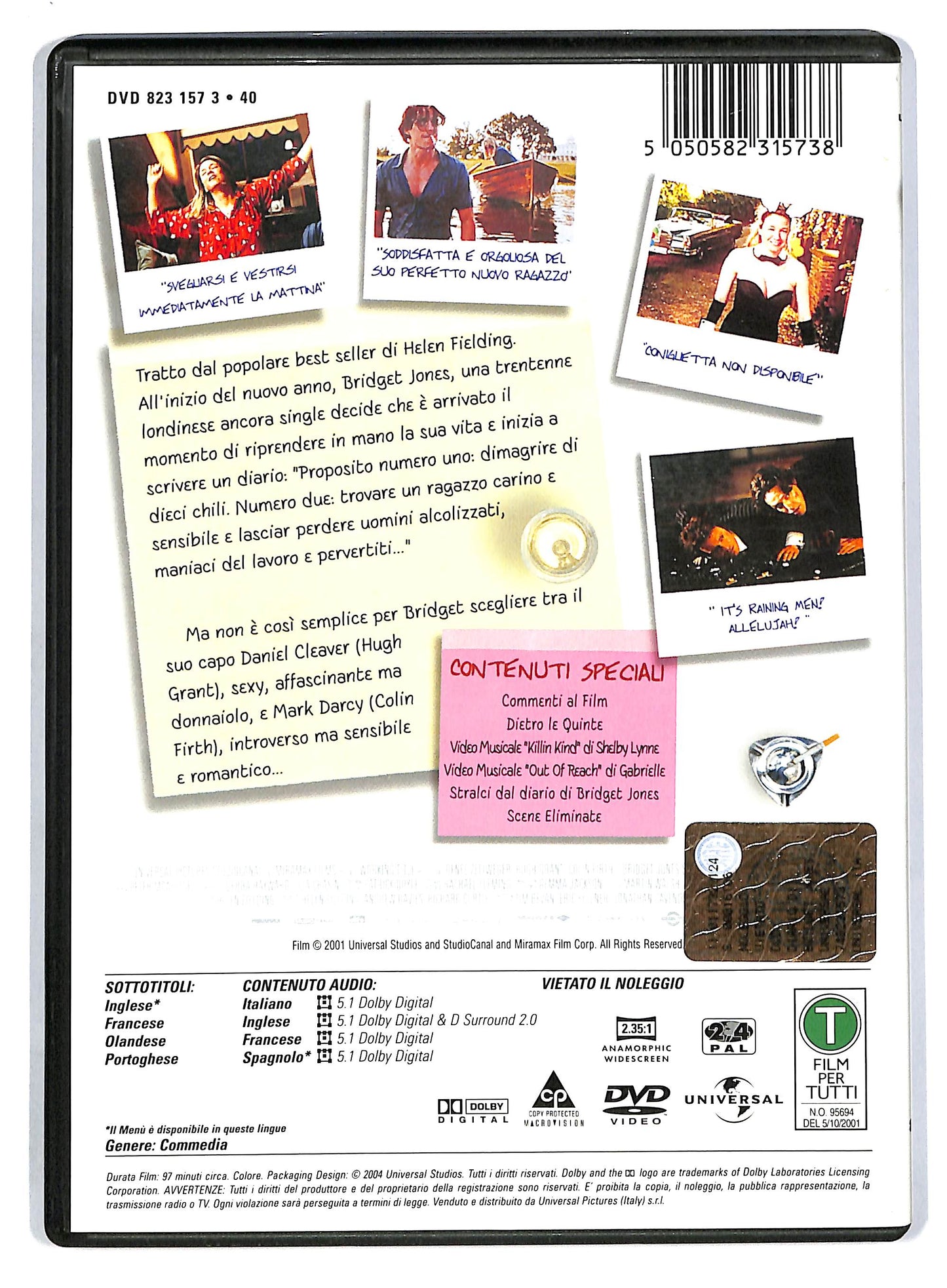 EBOND Il diario di Bridget Jones DVD D803603