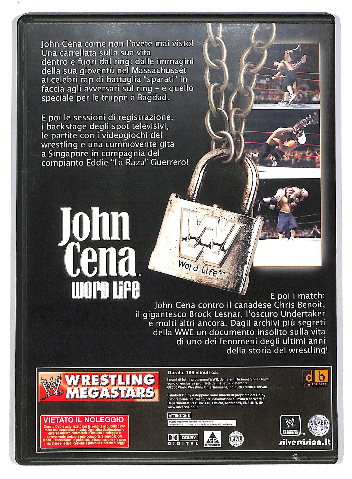 EBOND John Cena - Word life Volume 3 - EDITORIALE DVD D803725