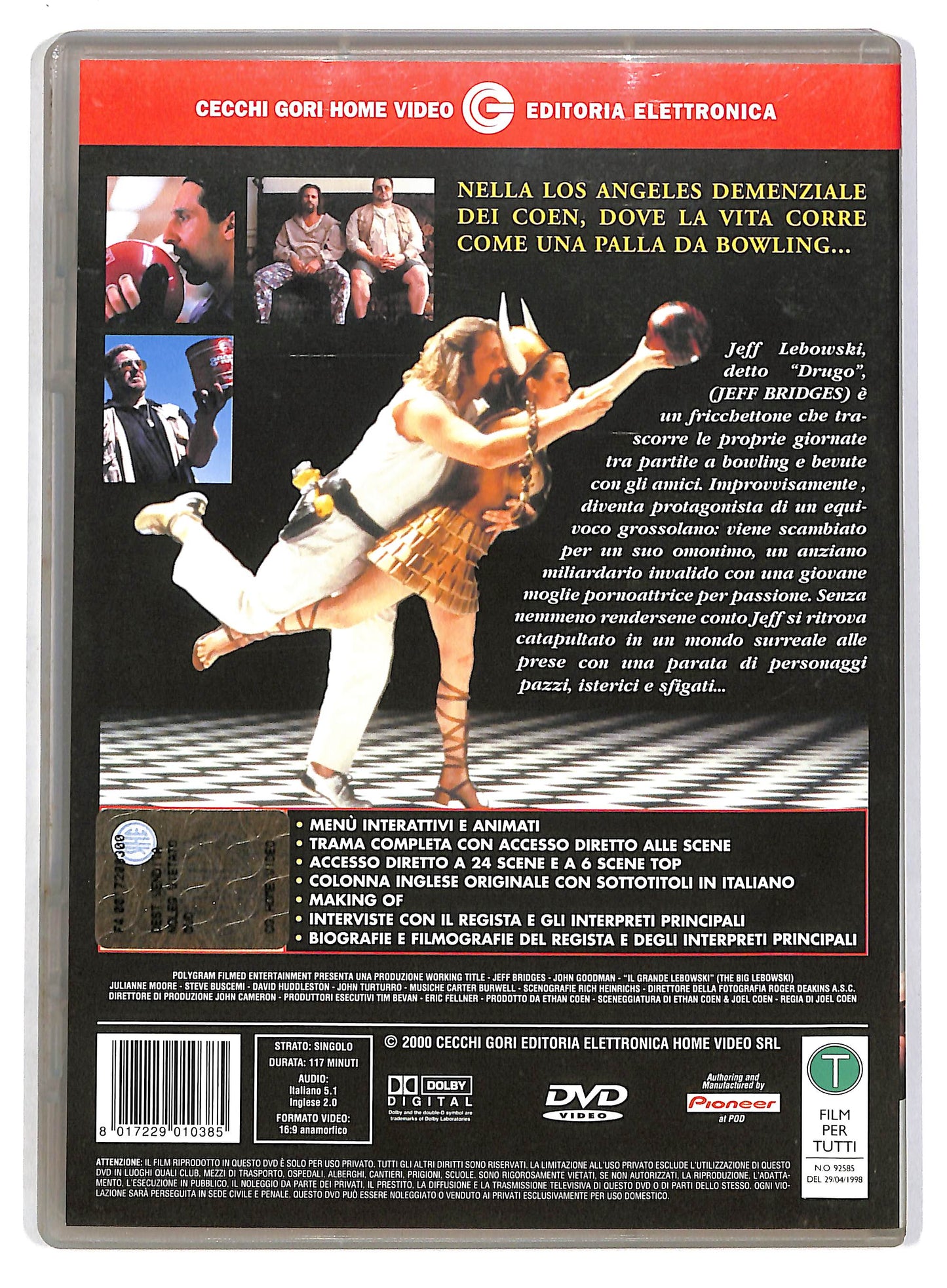 EBOND Il grande Lebowski DVD D803730