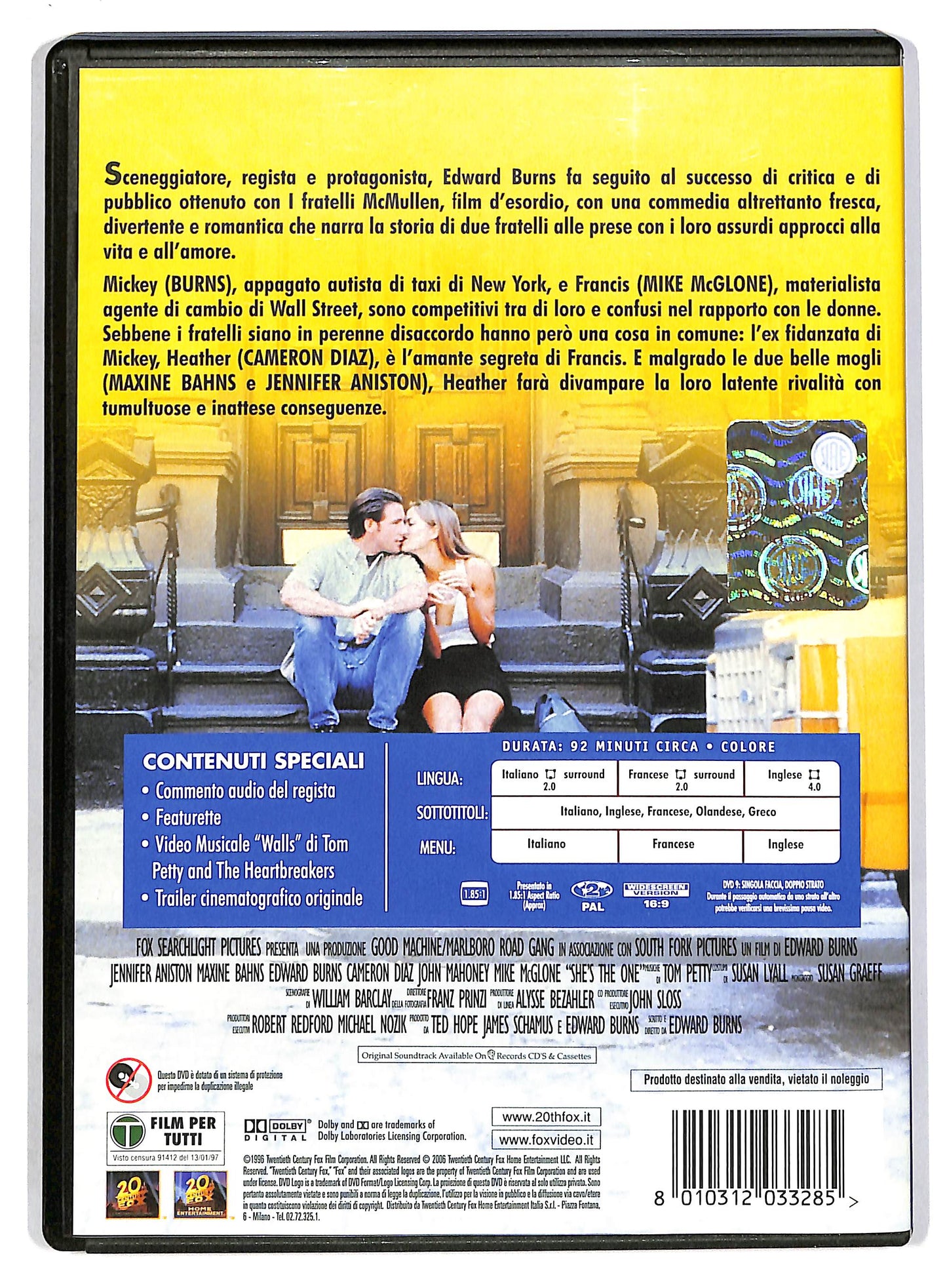 EBOND Il senso dell'amore DVD D803738