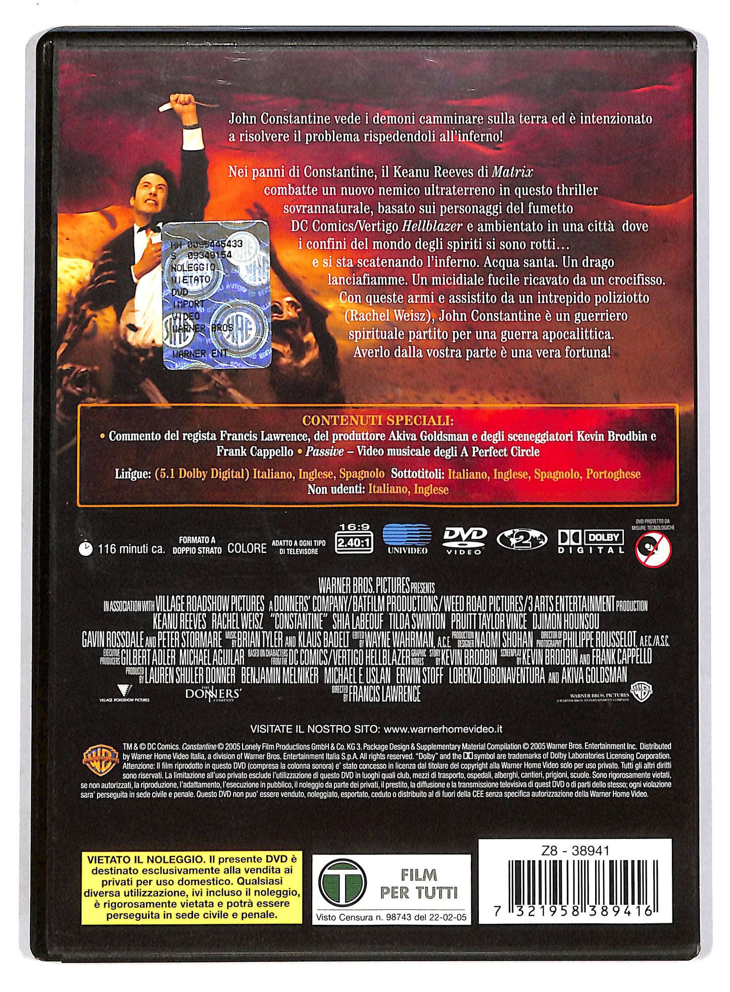 EBOND Costantine DVD D803740