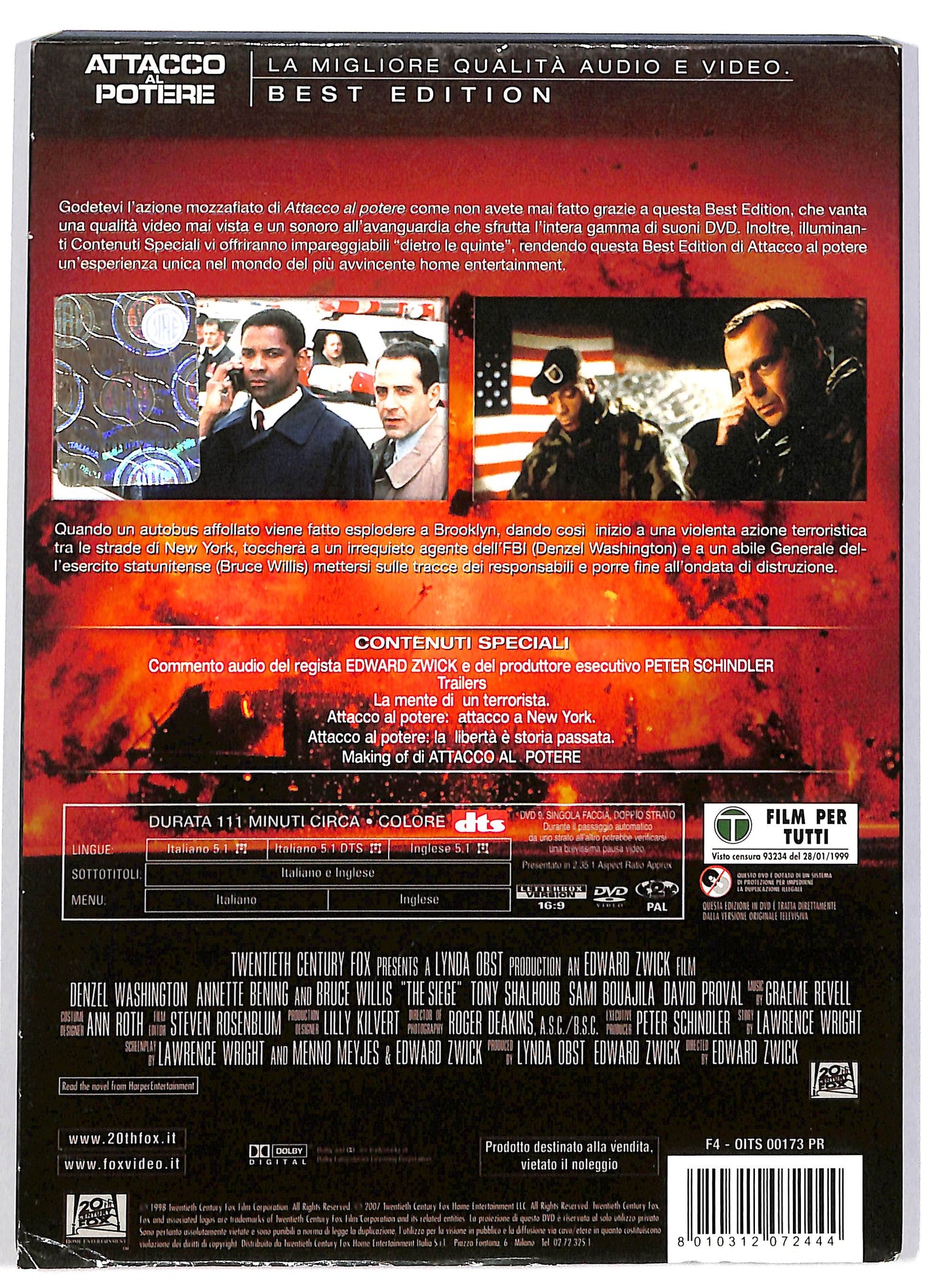 EBOND Attacco al potere - Slipcase DVD D803845