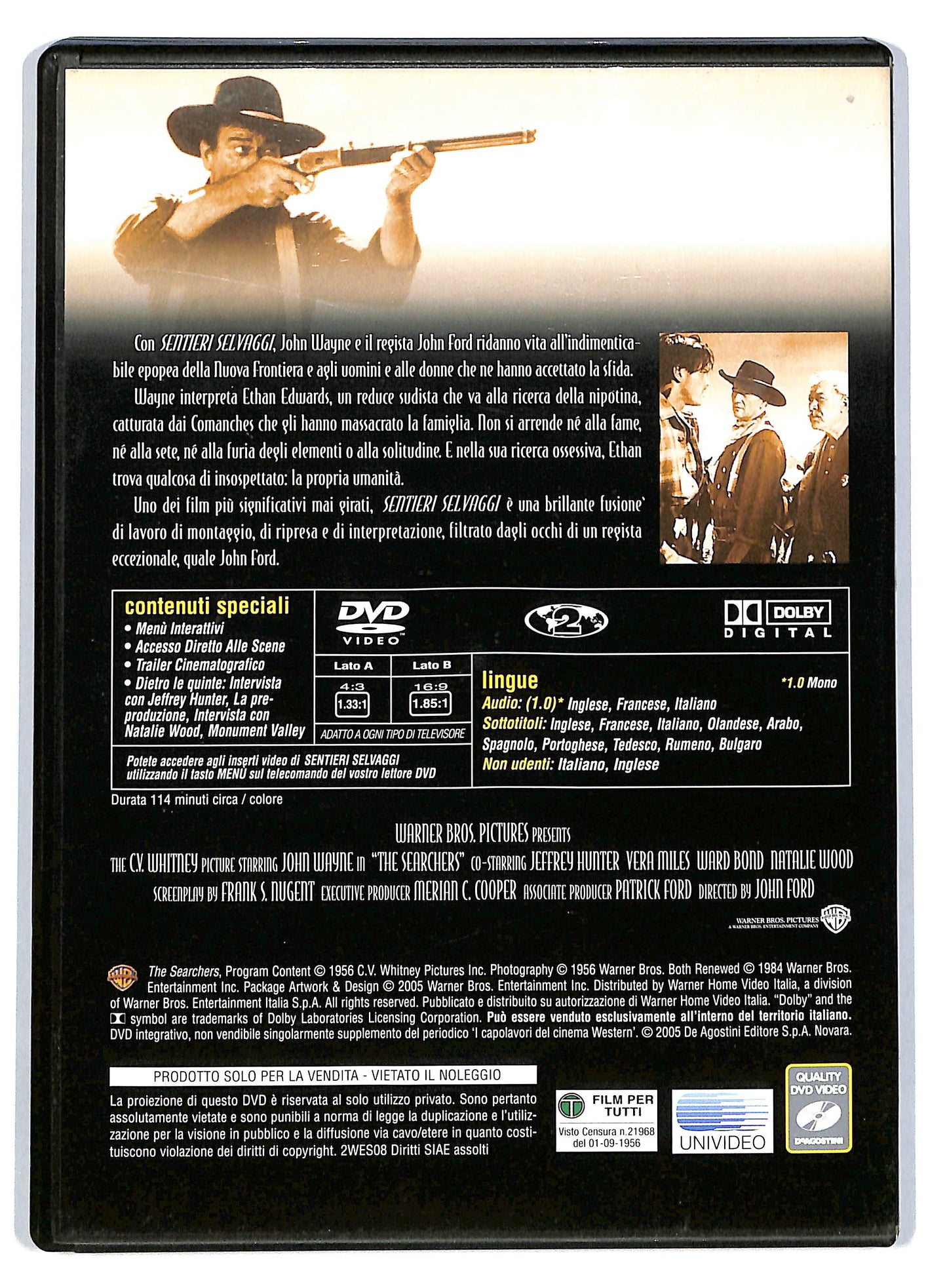 EBOND Sentieri selvaggi - NO BOOKLET EDITORIALE  DVD D803915