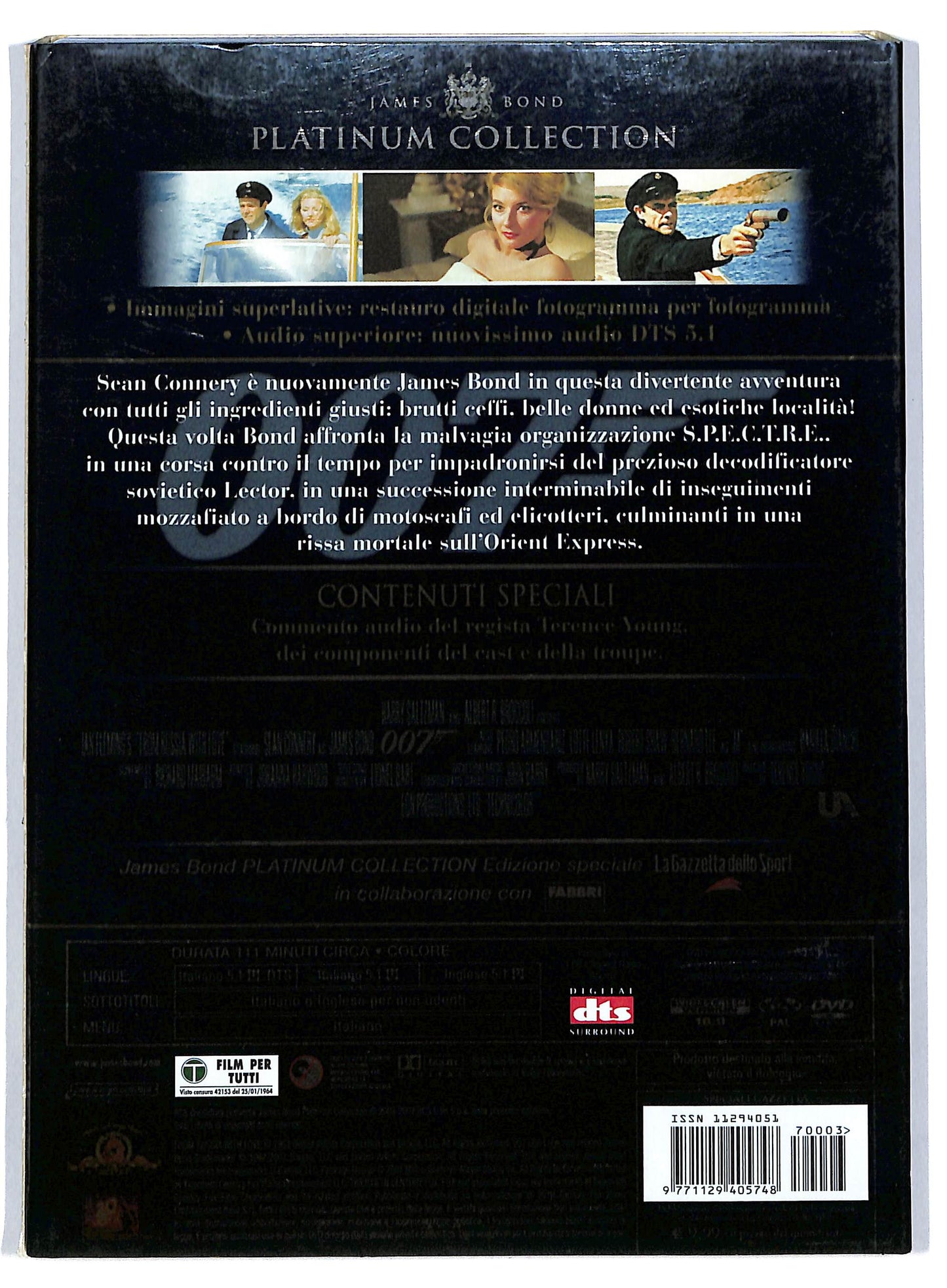 EBOND 007 - Dalla Russia con amore - EDITORIALE DVD D803947