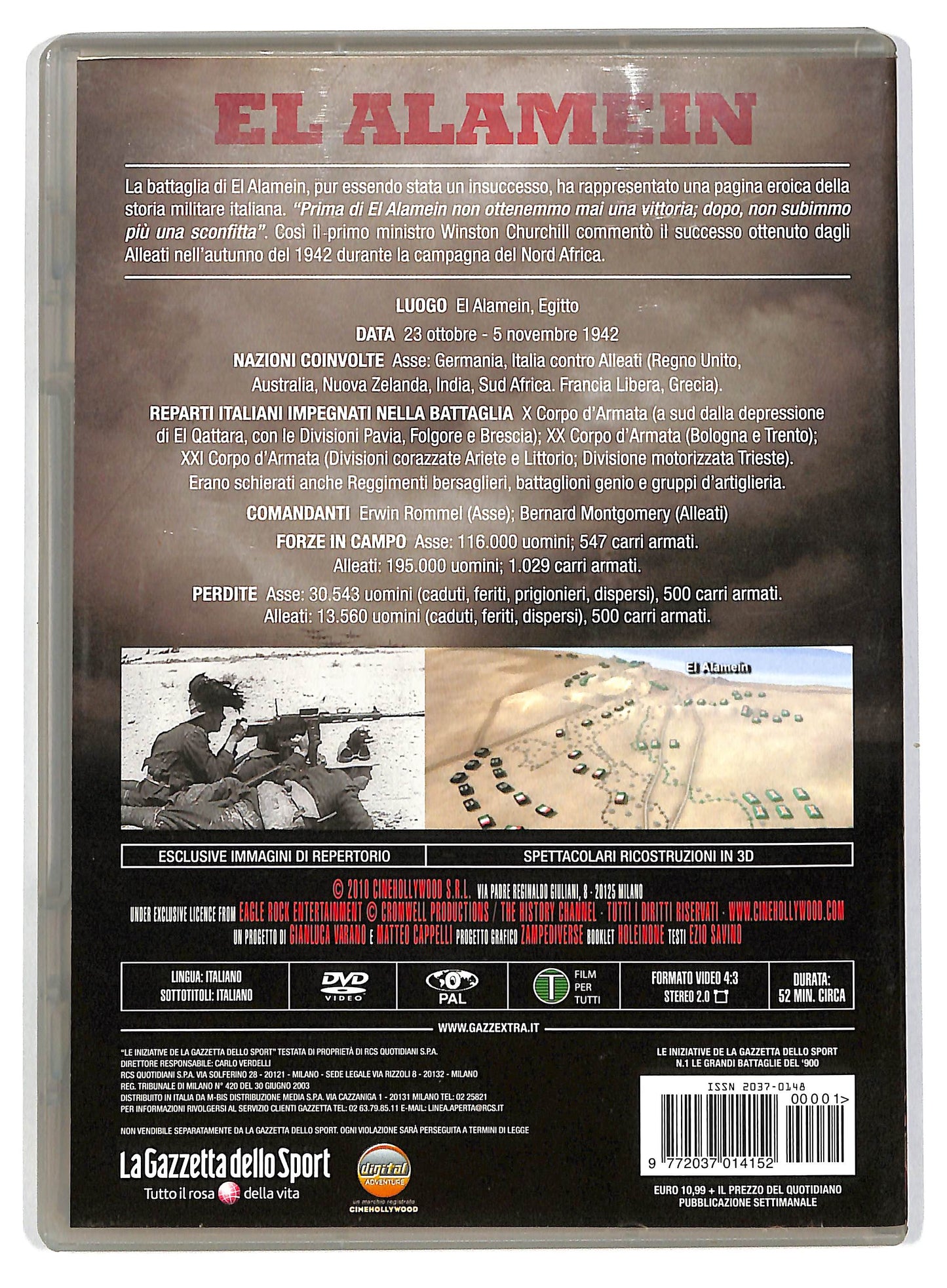 EBOND El Alamein - EDITORIALE DVD D804214