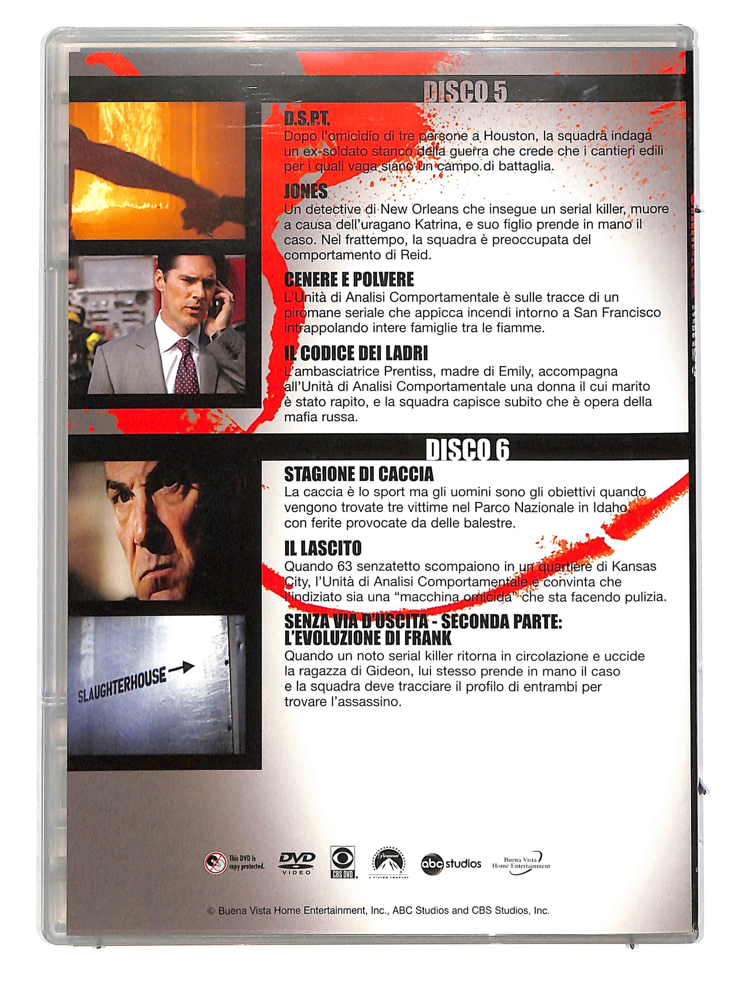 EBOND Criminal Minds - Stagione 2 Dischi 5 e 6 - Slim DVD D804228