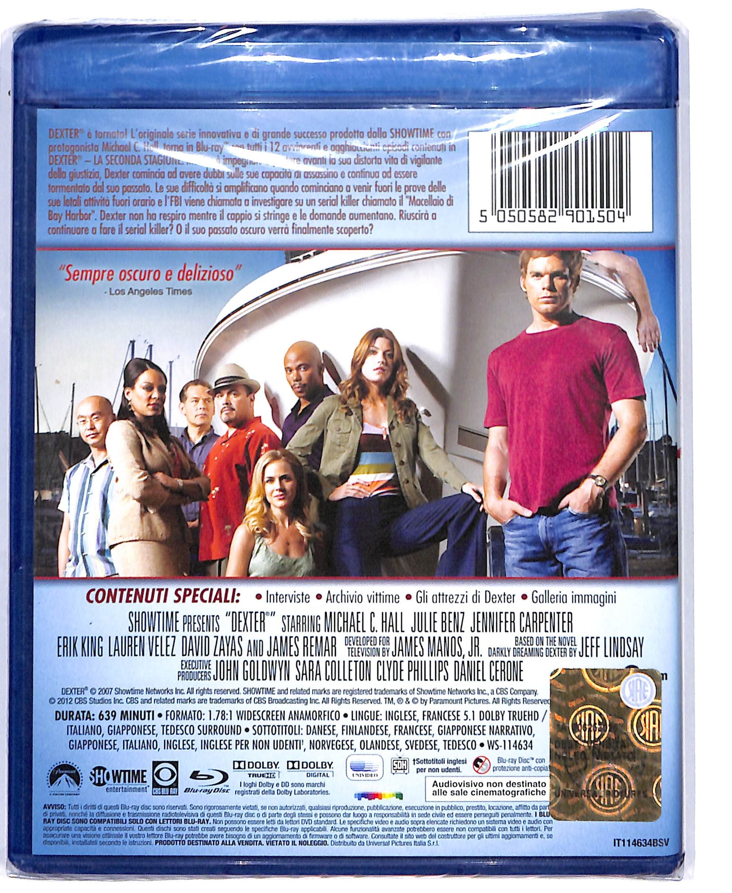 EBOND Dexter - Stagione 2 (4 BLURAY) BLURAY D804335