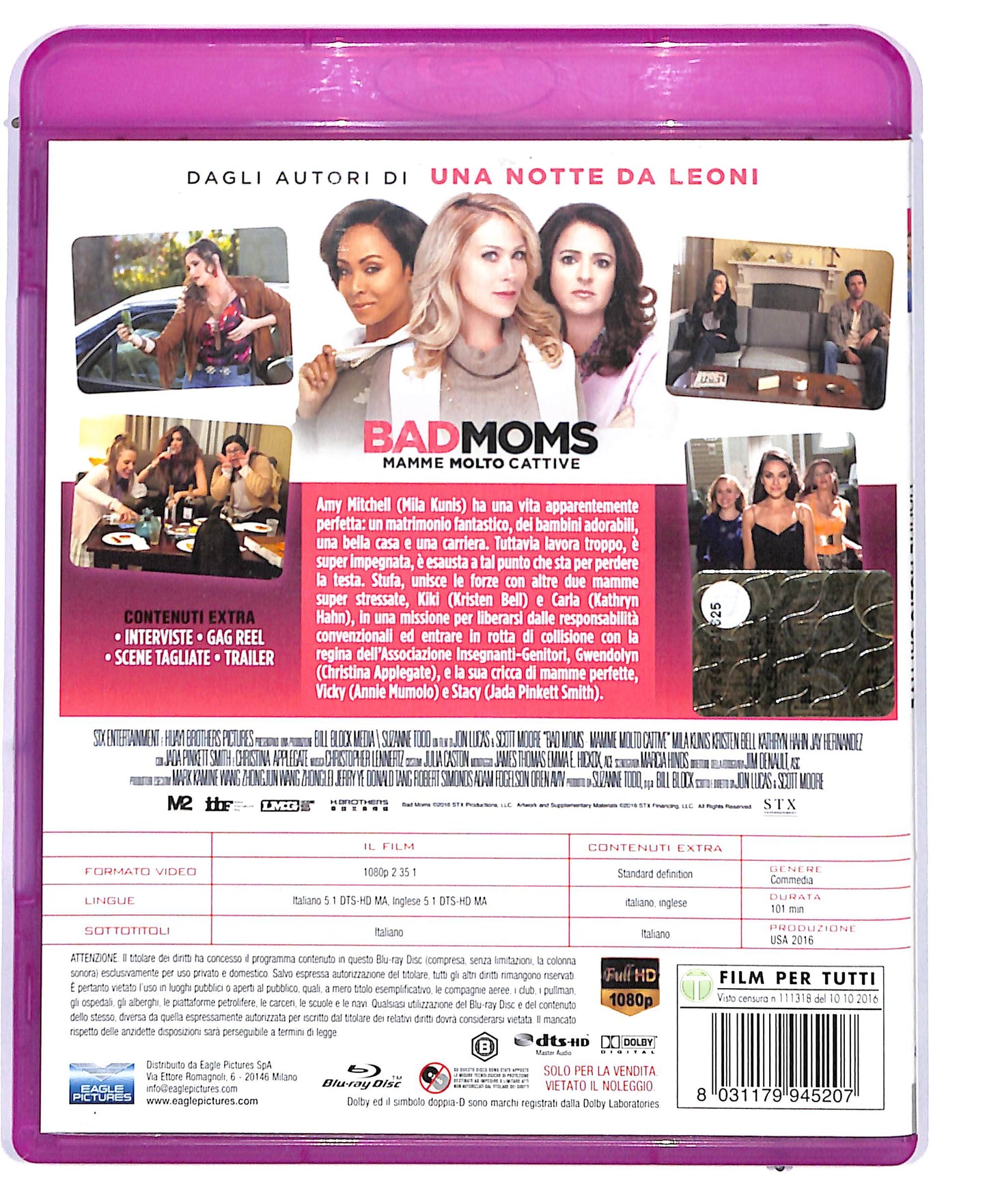 EBOND Bad Moms - Mamme molto cattive BLURAY D804353