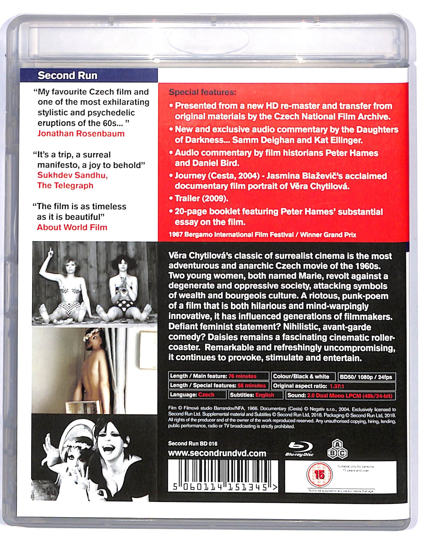 EBOND Daisies - NO ITA BLURAY UK EDITION BLURAY D804357