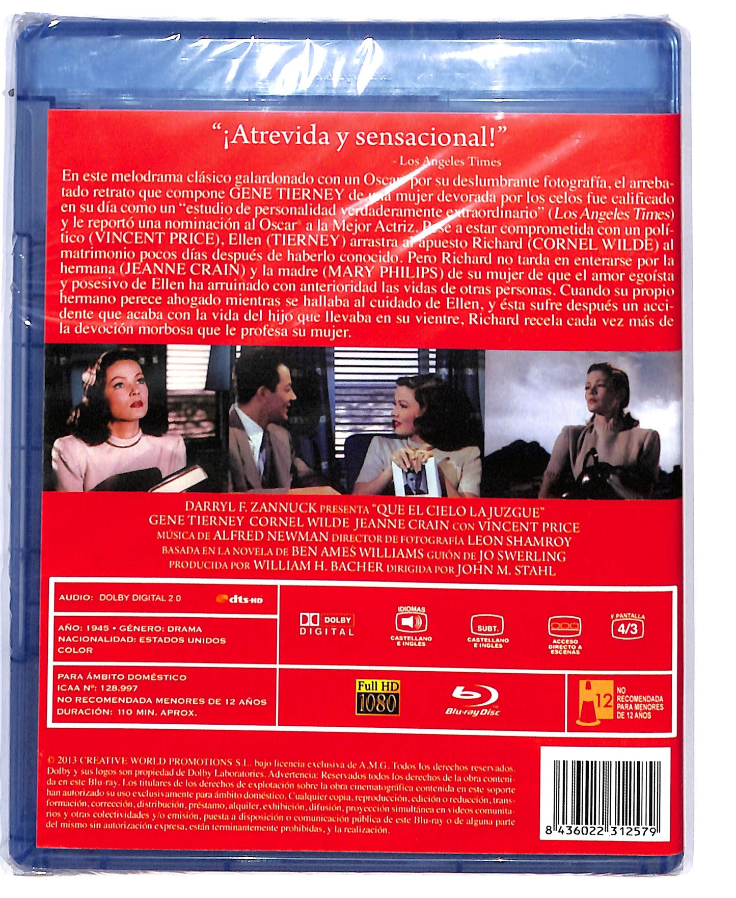 EBOND Que el cielo la juzgue - NO ITA BLURAY D804358