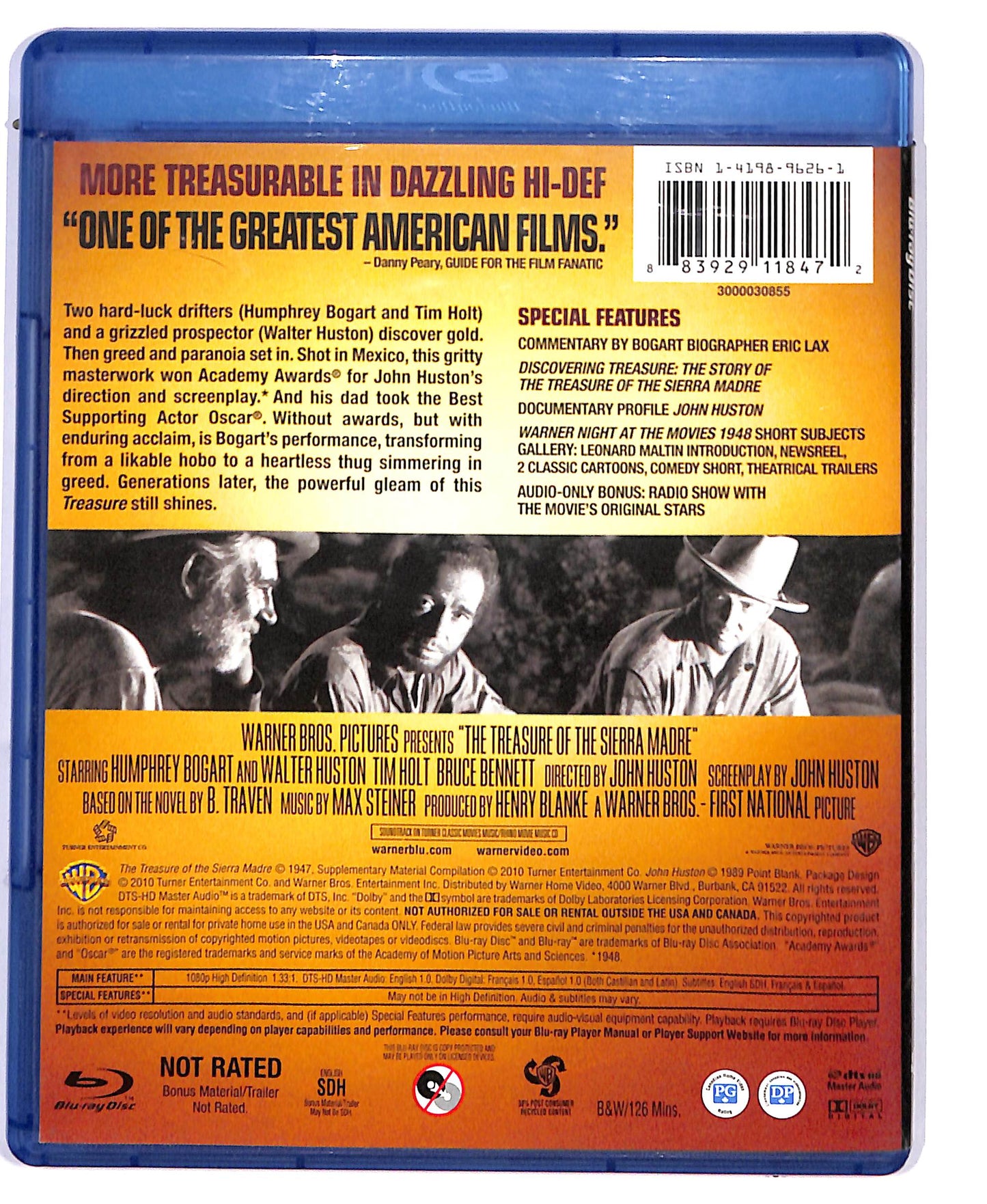 EBOND Il tesoro della Sierra Madre BLURAY D804410