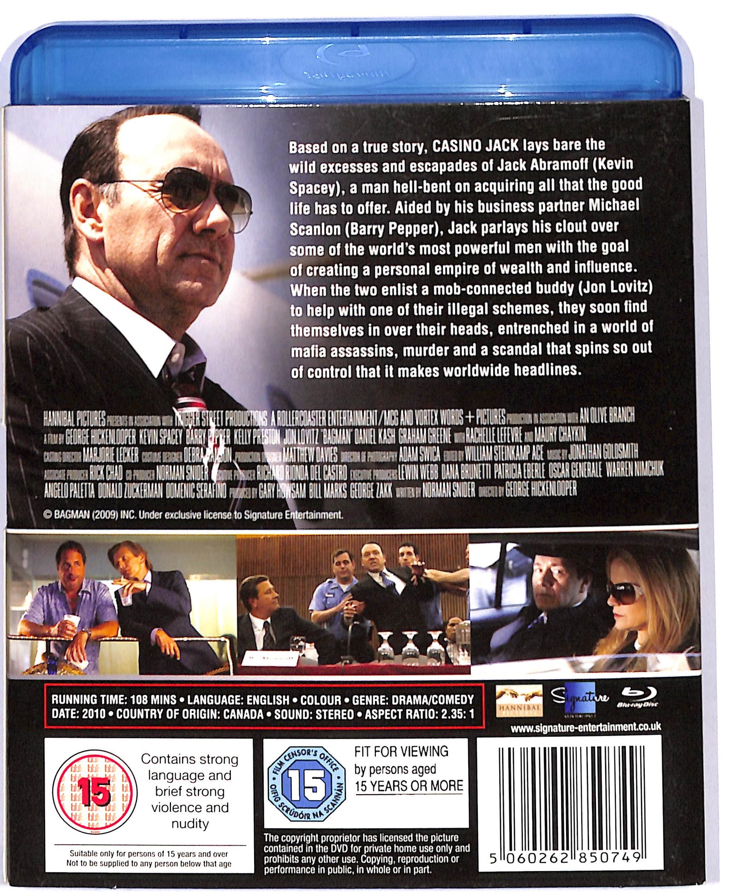 EBOND Casino Jack SLIPCASE BLURAY UK EDITION BLURAY D804437
