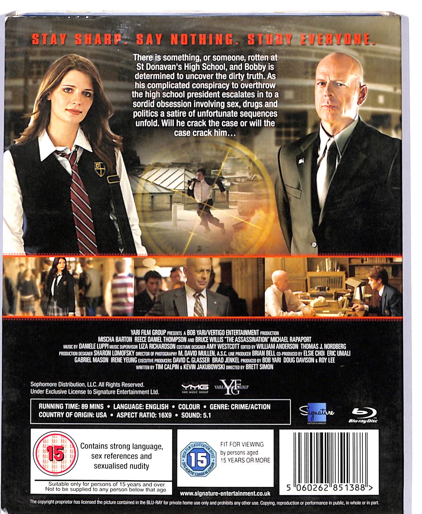 EBOND The Assassination - Al centro del complotto - NO ITA BLURAY D804502