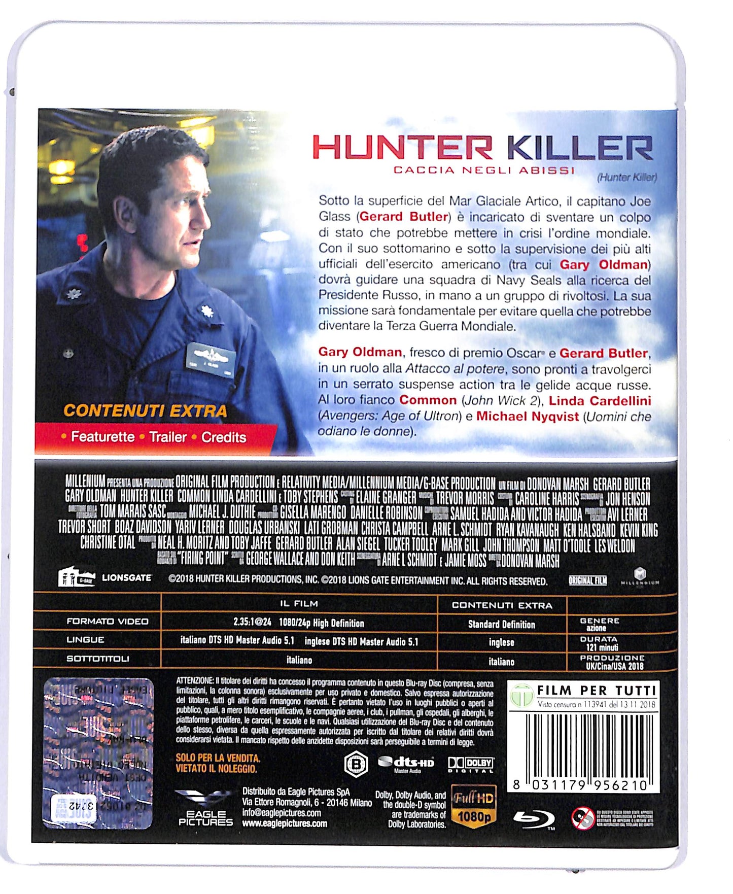 EBOND Hunter Killer - Caccia negli abissi BLURAY D804517