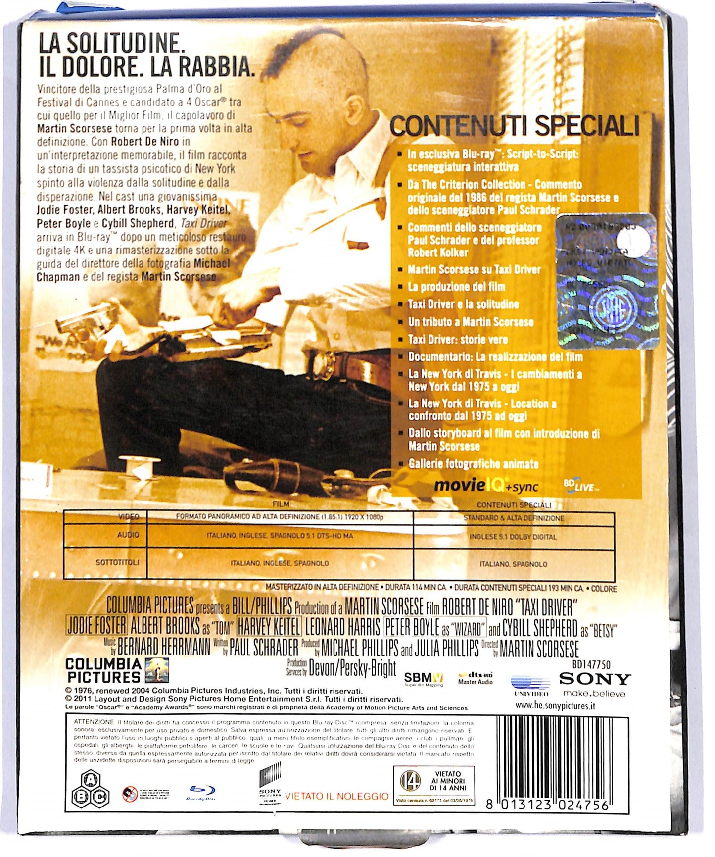 EBOND Taxi Driver - Collector's Edition - Edizione Limitata BLURAY D804602