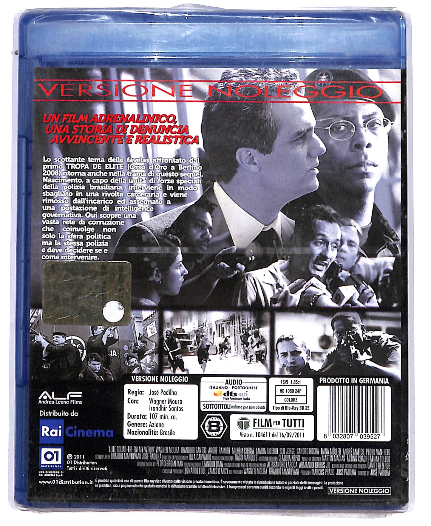 EBOND Tropa de Elite 2 - Il nemico e un altro BLURAY D804638