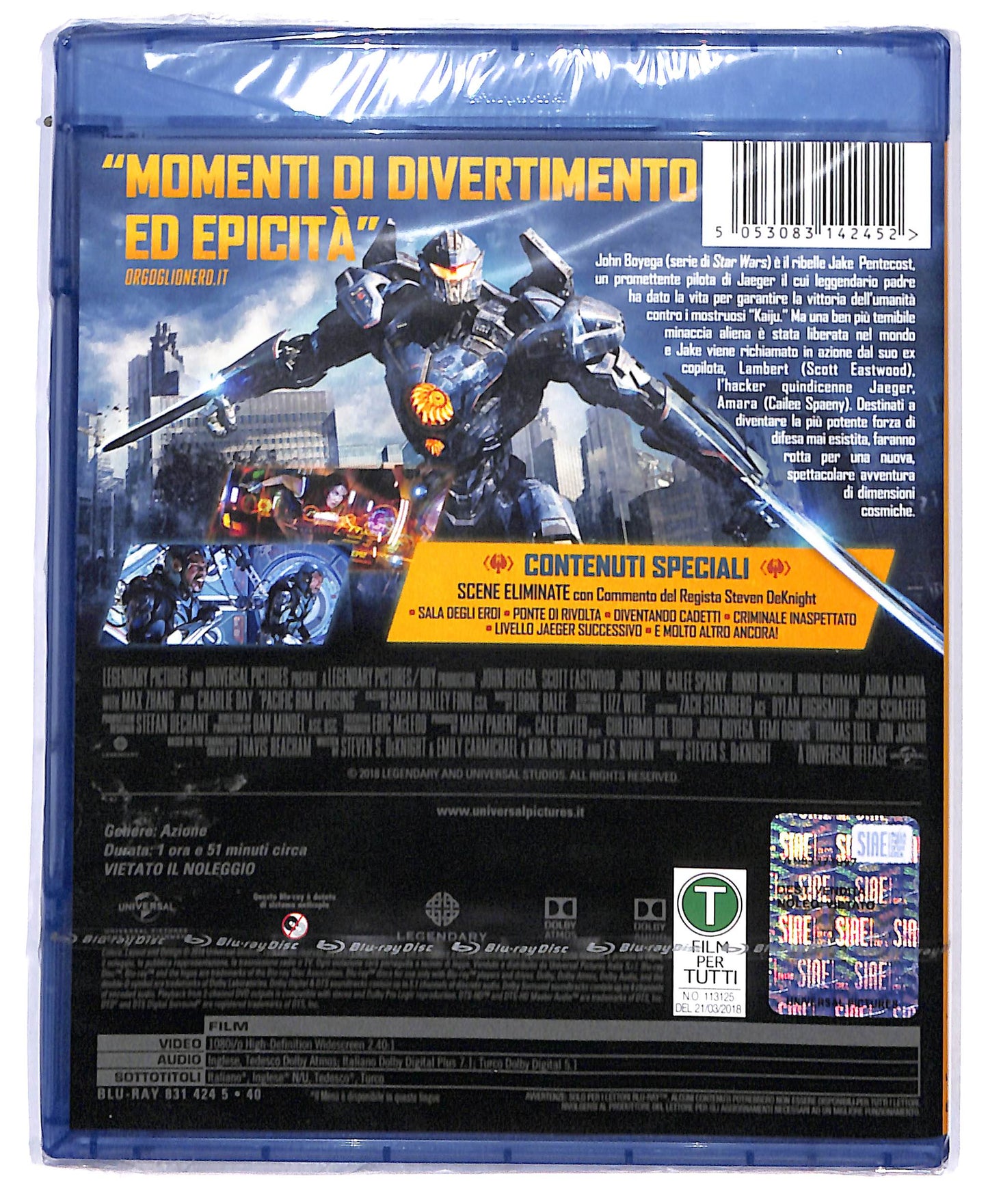 EBOND Pacific Rim - La rivolta BLURAY D804640