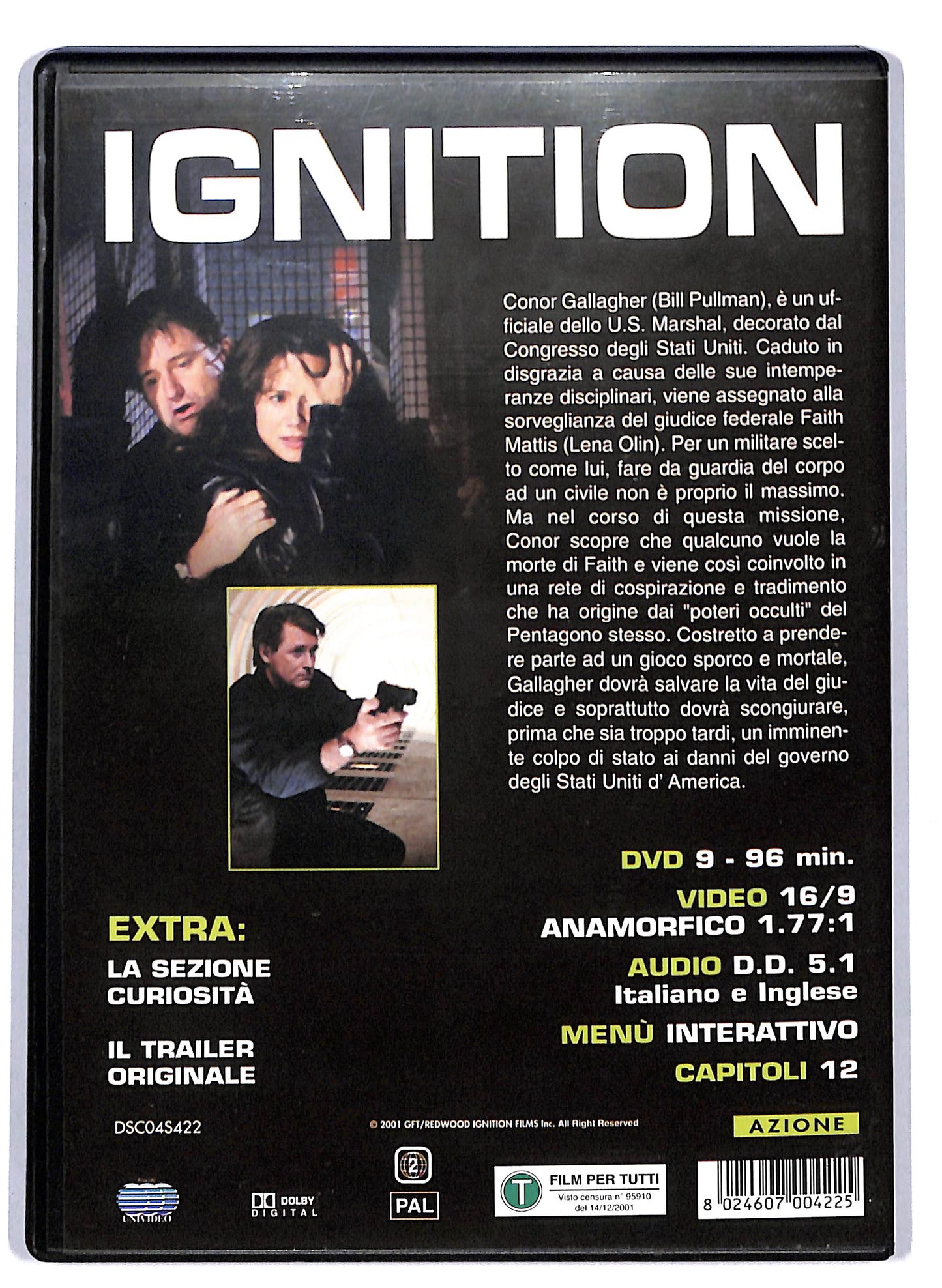 EBOND Ignition – Dieci secondi alla fine DVD D804727