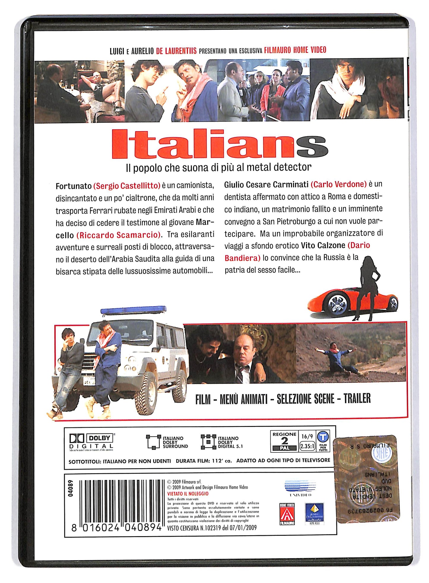 EBOND Italians DVD D804828