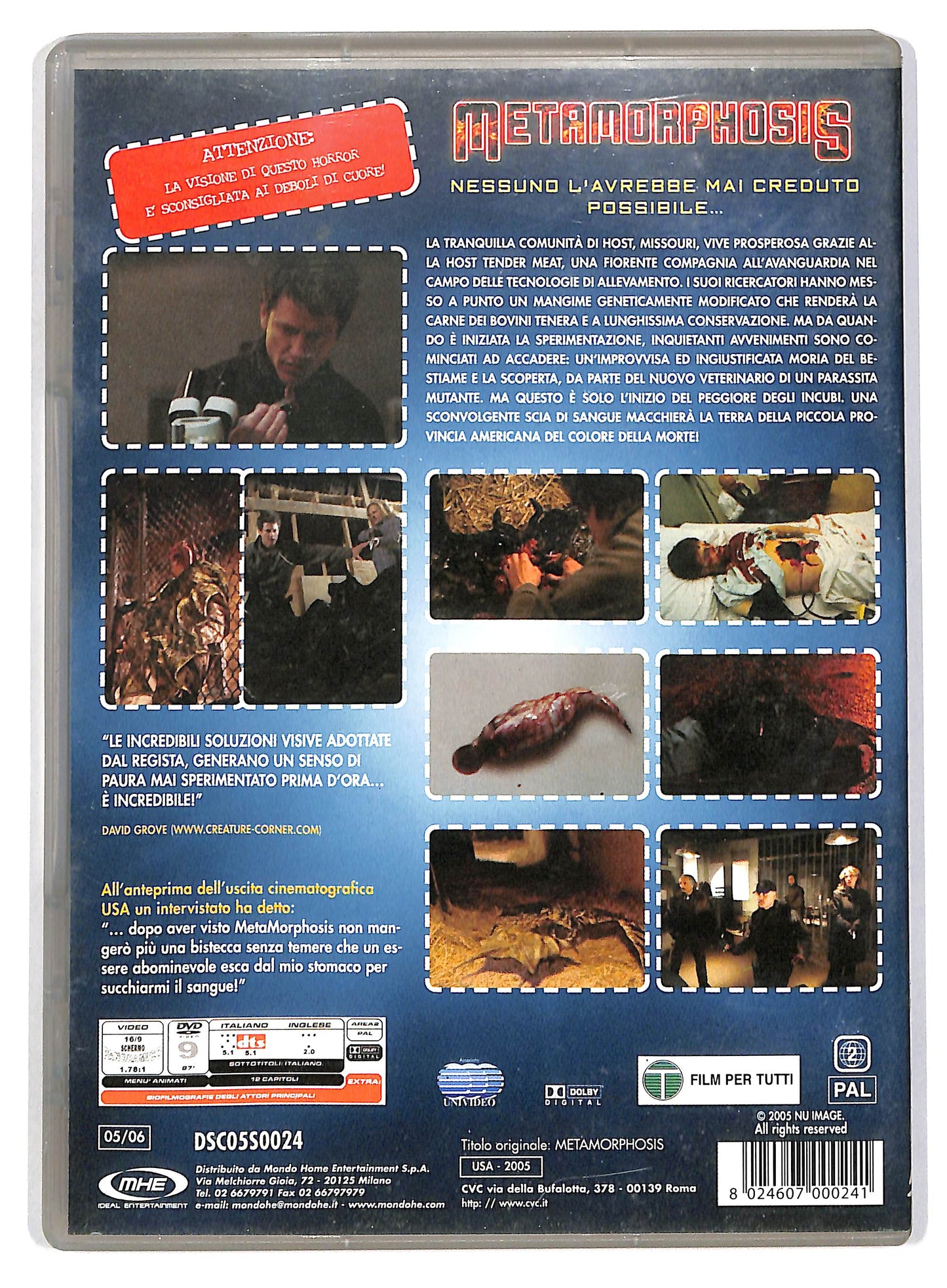 EBOND Metamorphosis DVD D804934