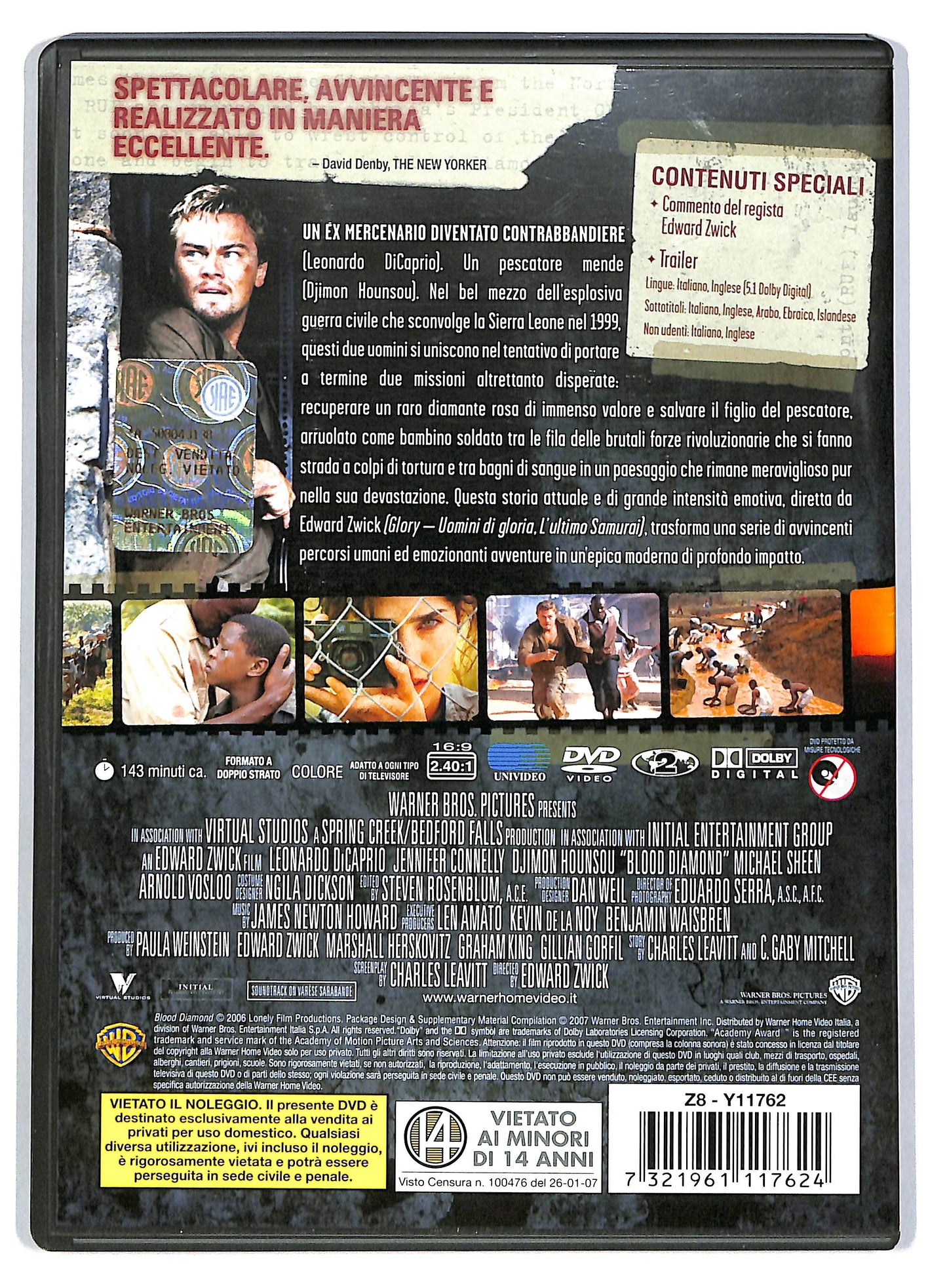 EBOND blood diamond - diamanti di sangue DVD D804953