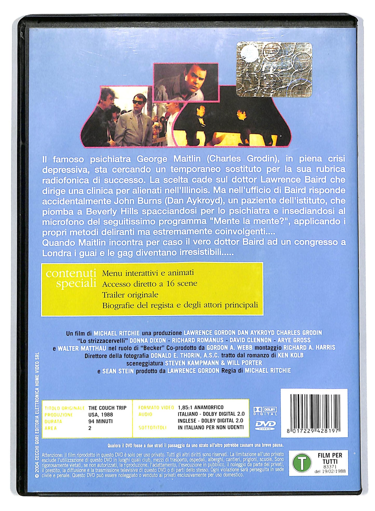 EBOND Lo Strizzacervelli DVD D804959