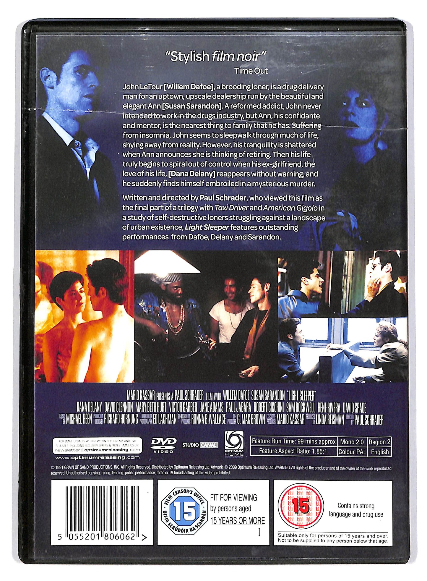EBOND Light Sleeper DVD UK EDITION D805034