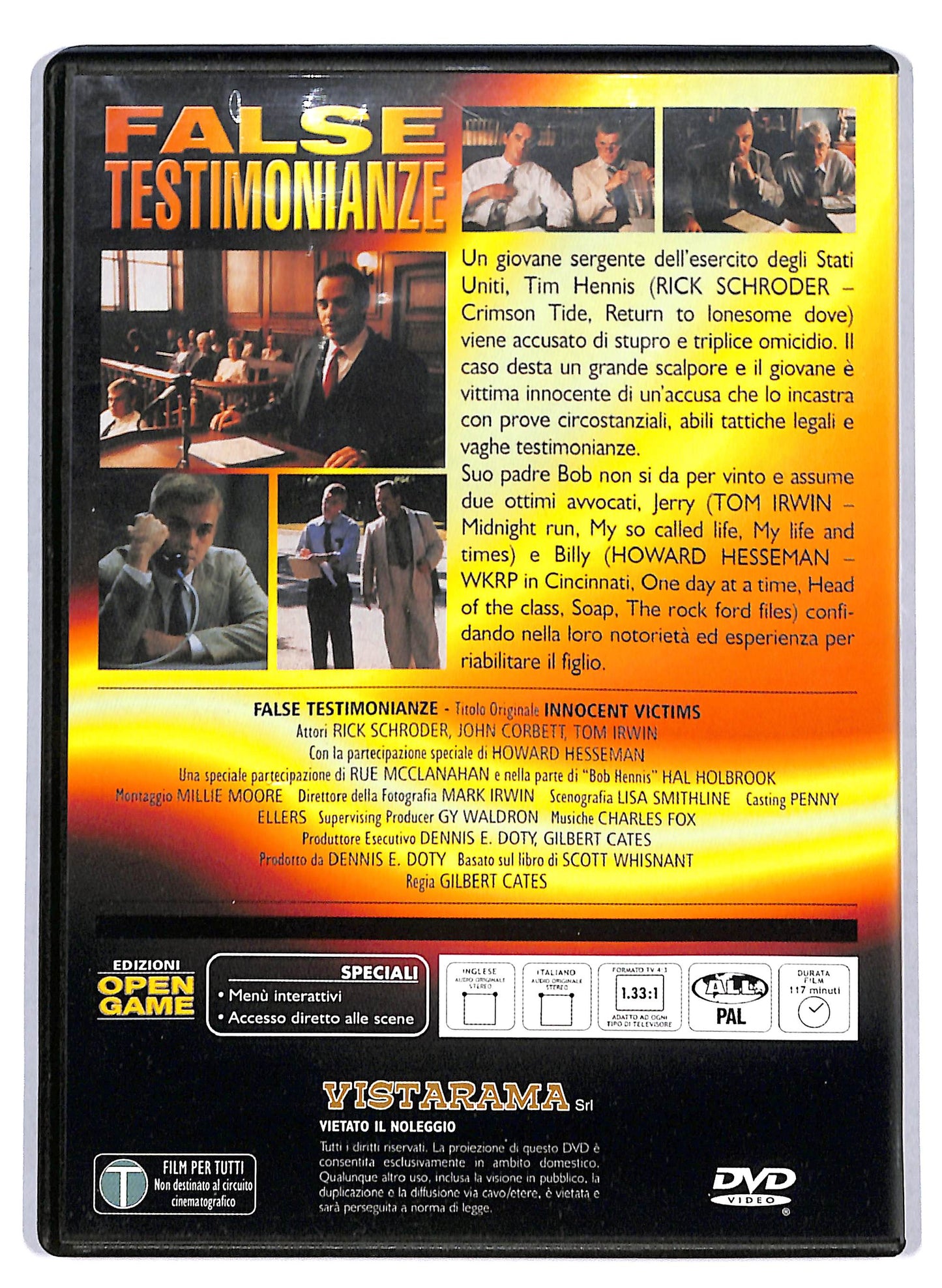 EBOND False Testimonianze EDITORIALE DVD D805102