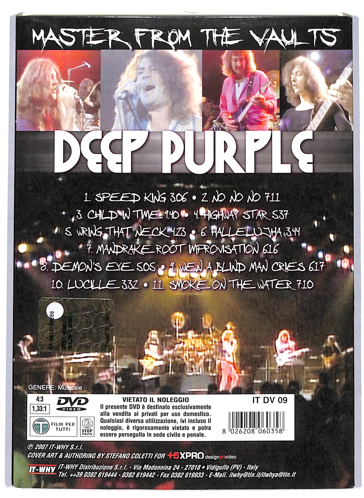 EBOND Deep Purple – Master From The Vaults DVD D805110