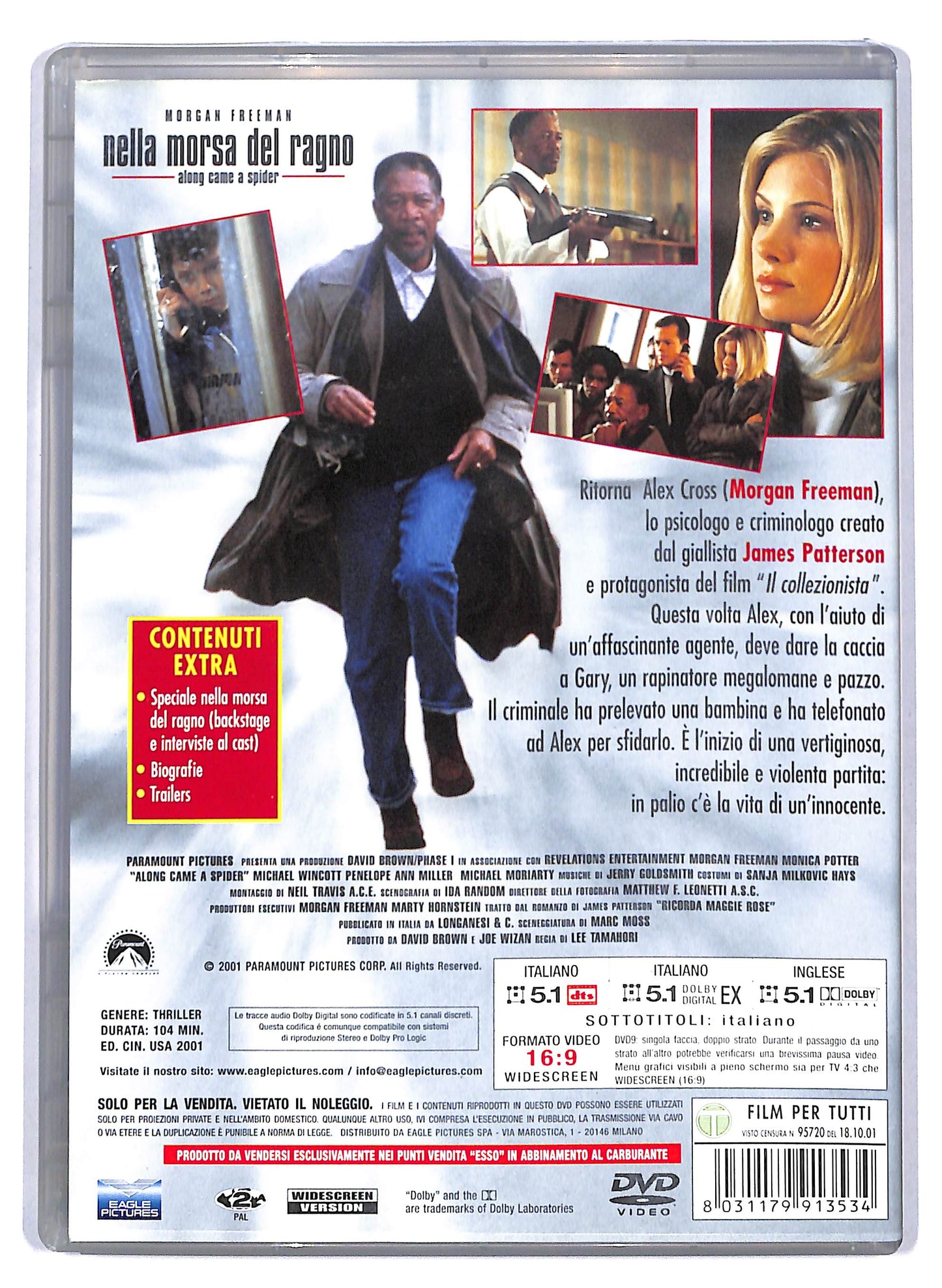 EBOND Nella morsa del ragno - Along Came a Spider DVD D805157