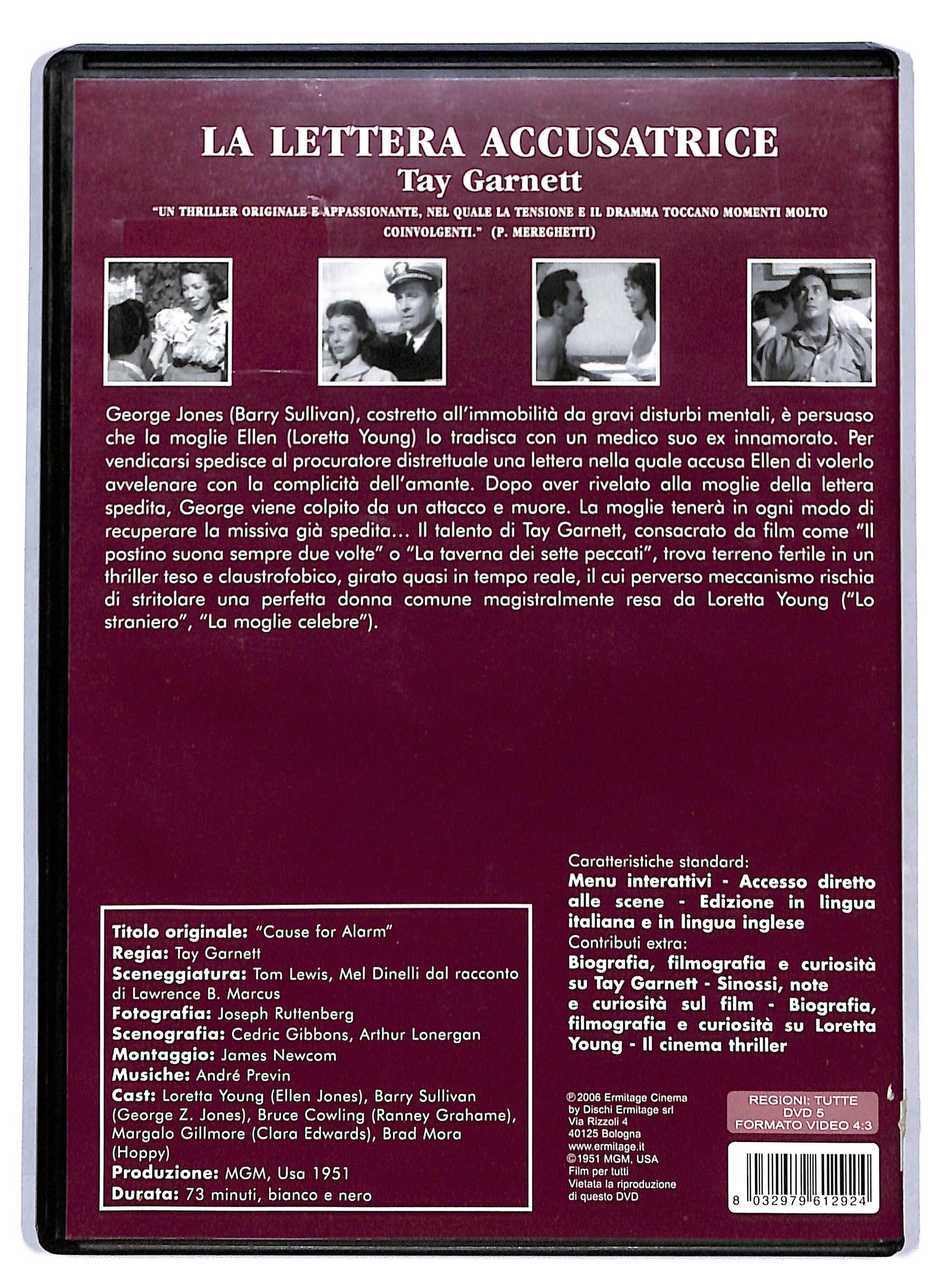 EBOND La lettera accusatrice DVD D805221