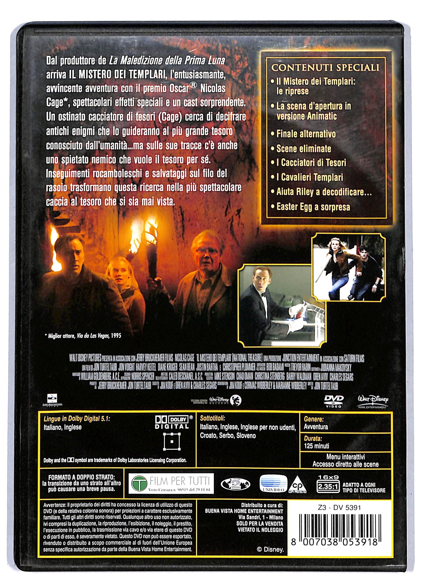 EBOND Il Mistero Dei Templari DVD D805236