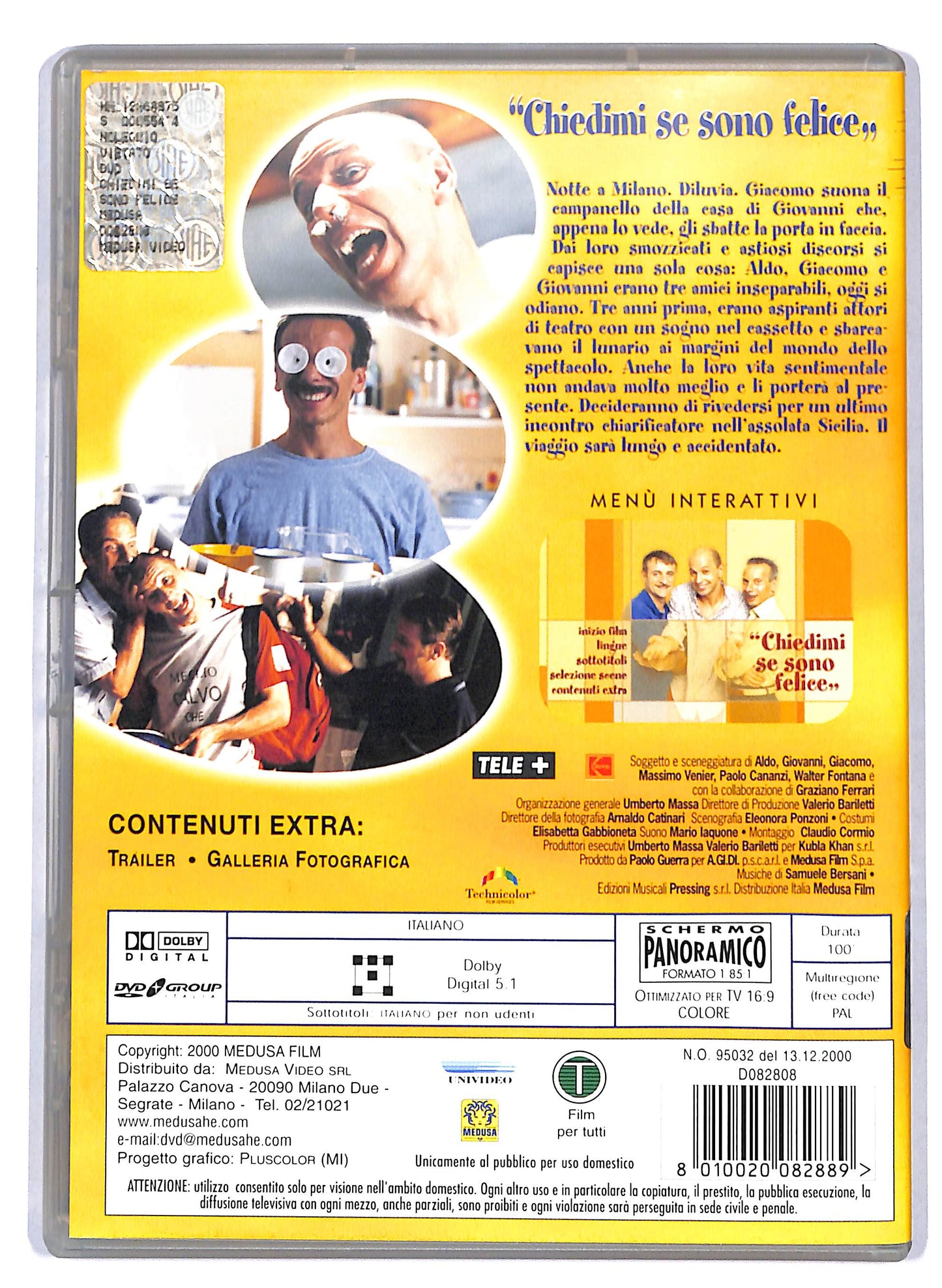 EBOND Chiedimi se sono felice DVD D805251
