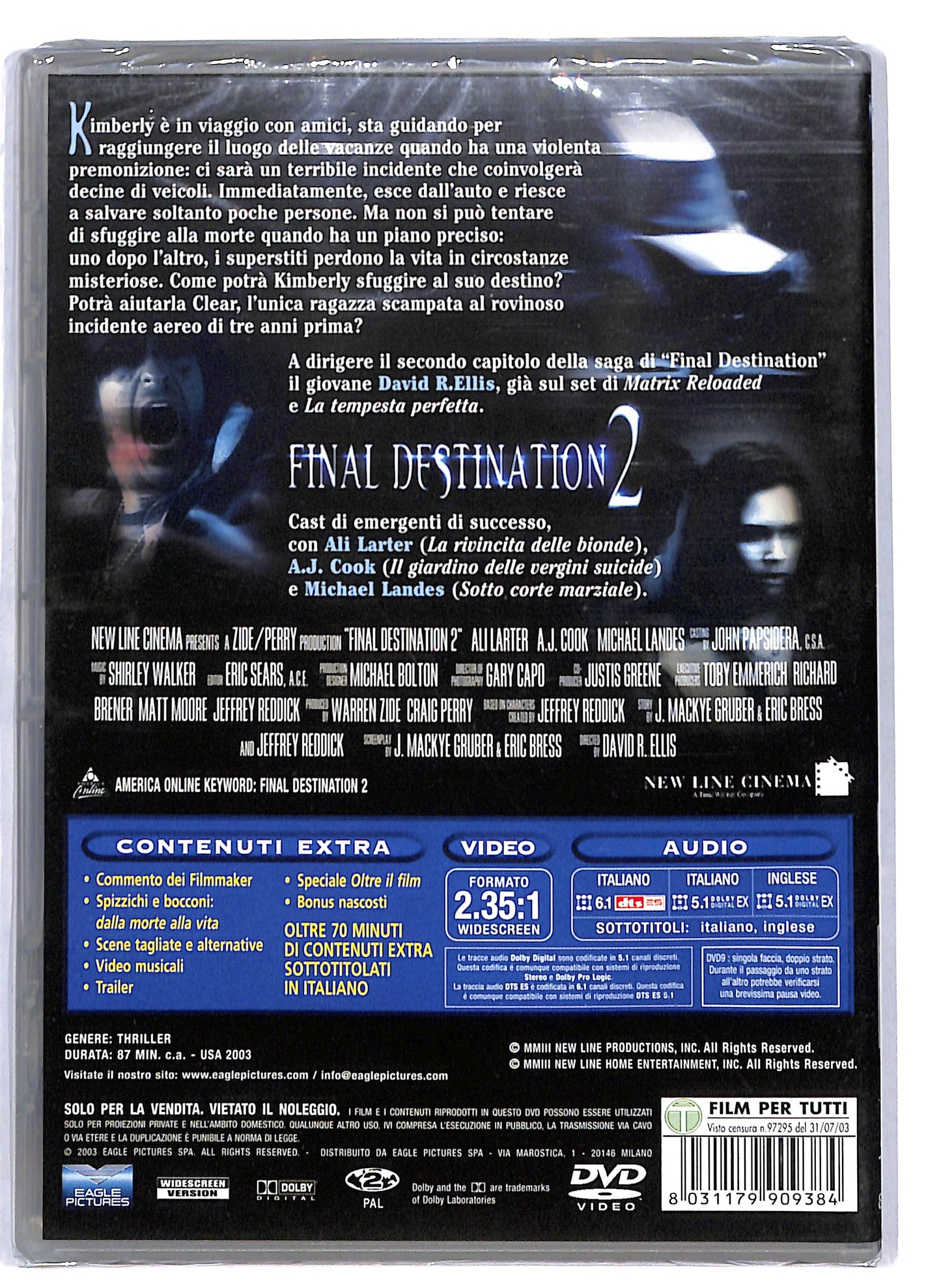 EBOND Final Destination 2 DVD D805256