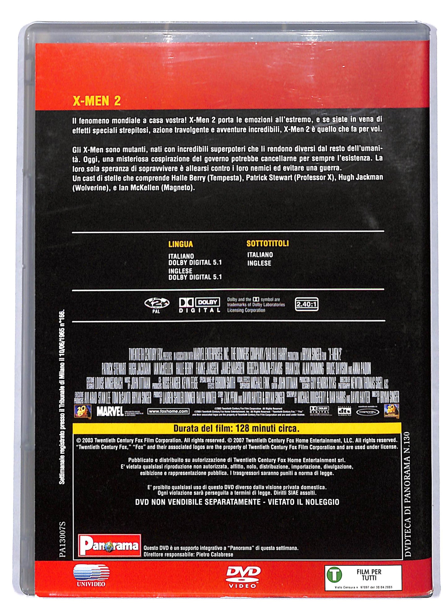 EBOND X-Men 2 EDITORIALE DVD D805344
