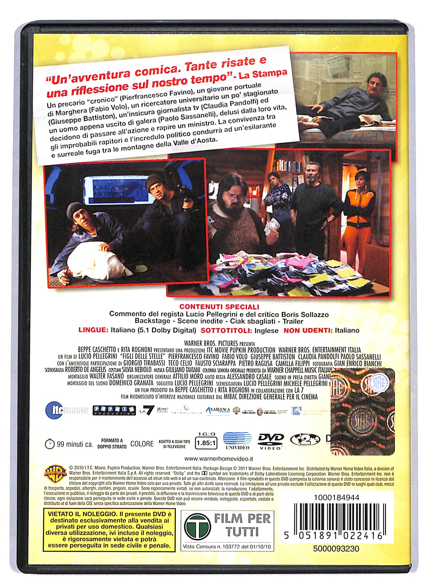 EBOND Figli delle stelle DVD D805417