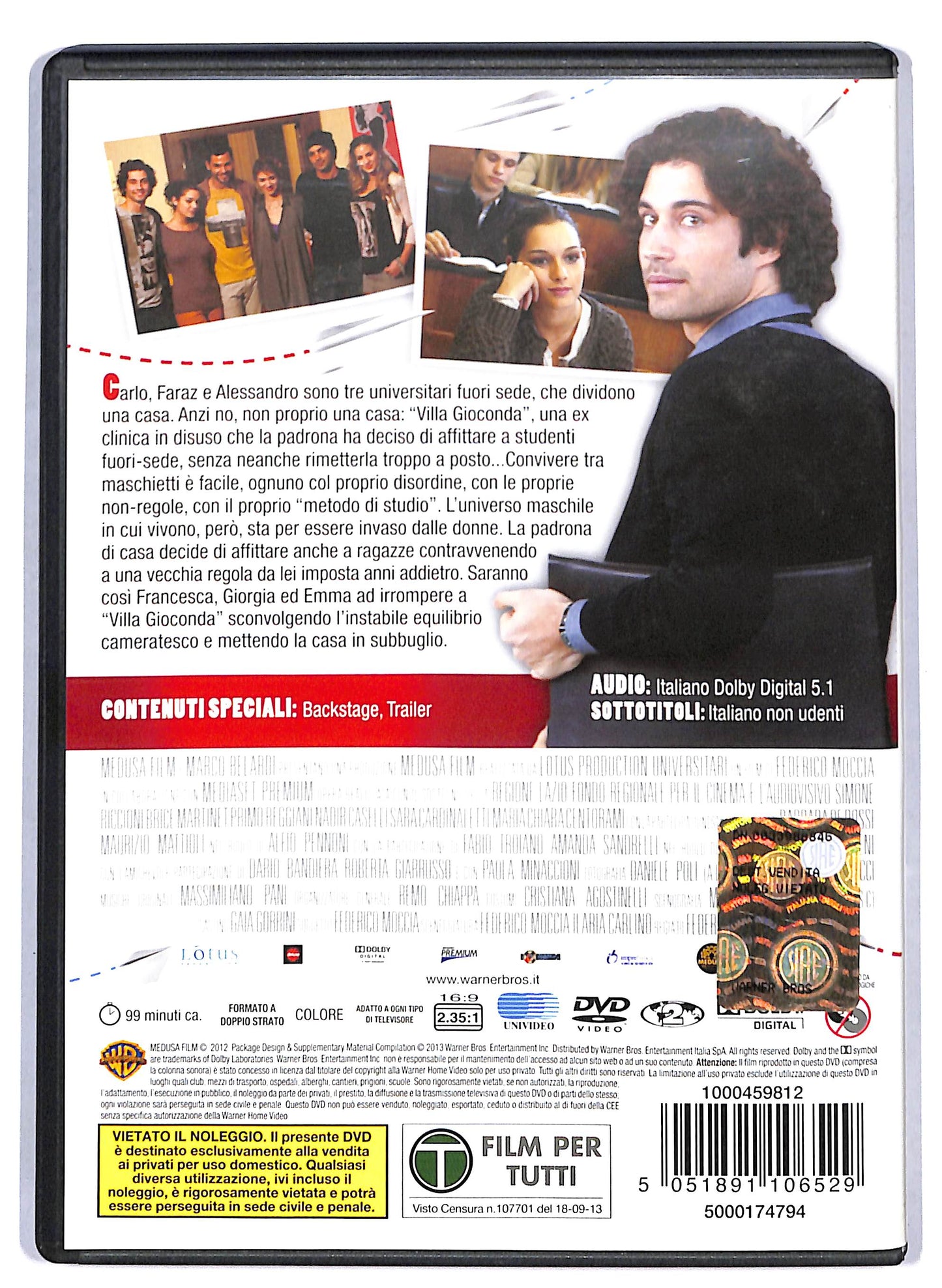 EBOND Universitari - Molto Piu Che Amici DVD D805425